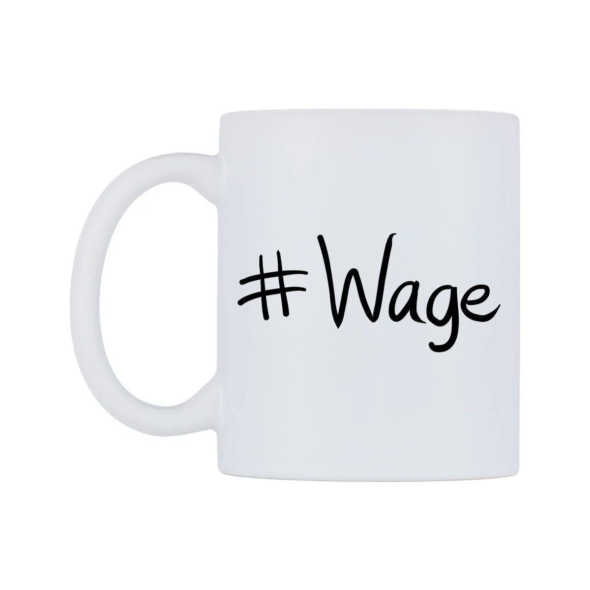 Wage Mug — mug, right side, on a white background