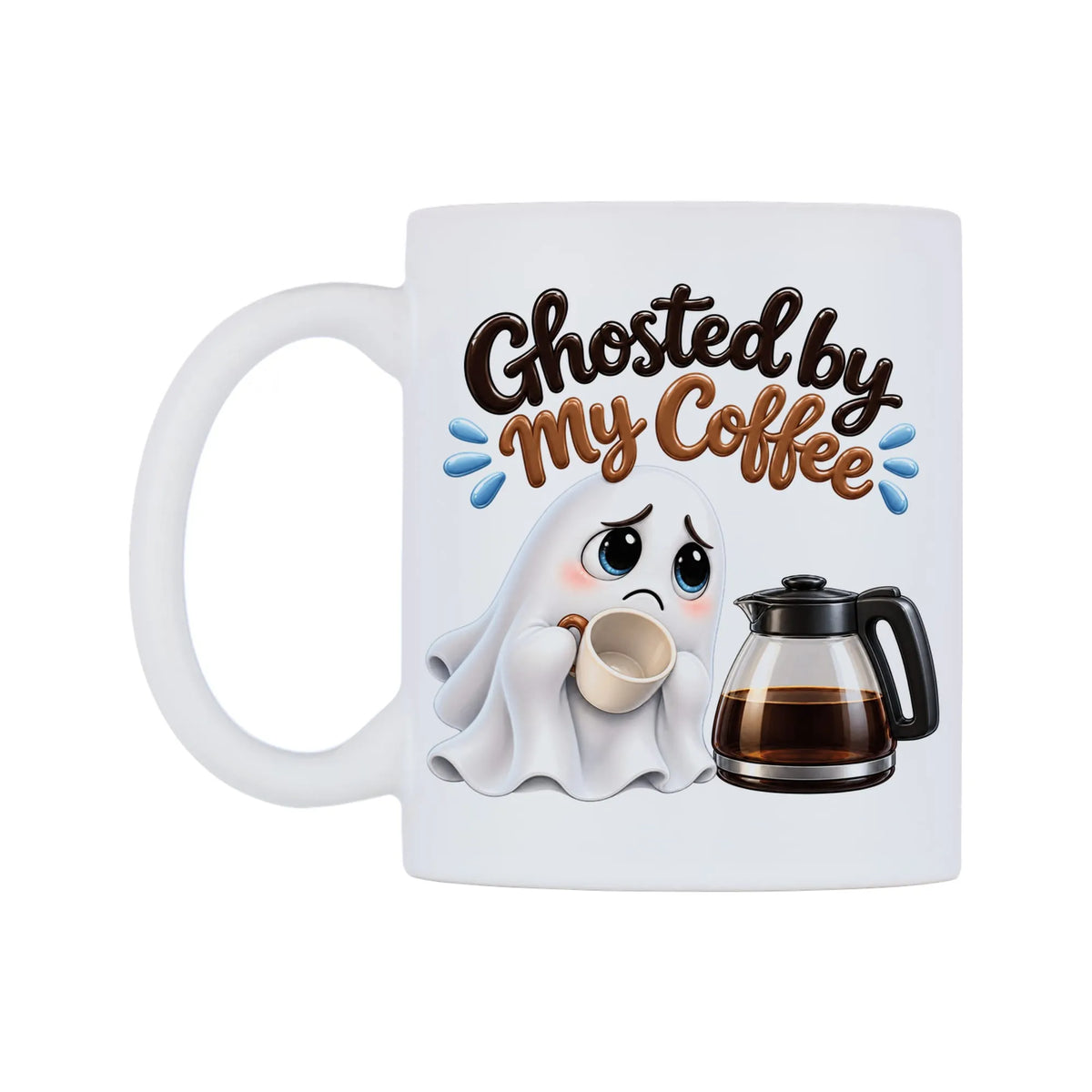 Ghosted by My Coffee Mug — mug, right side, on a white background