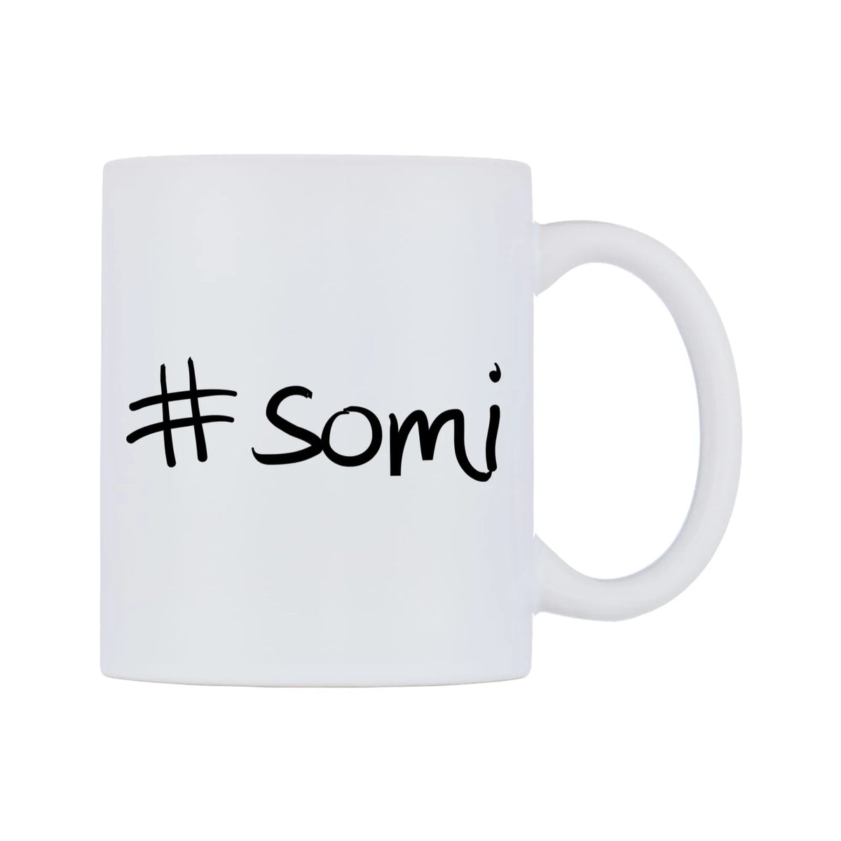 somi Mug — mug, left side, on a white background