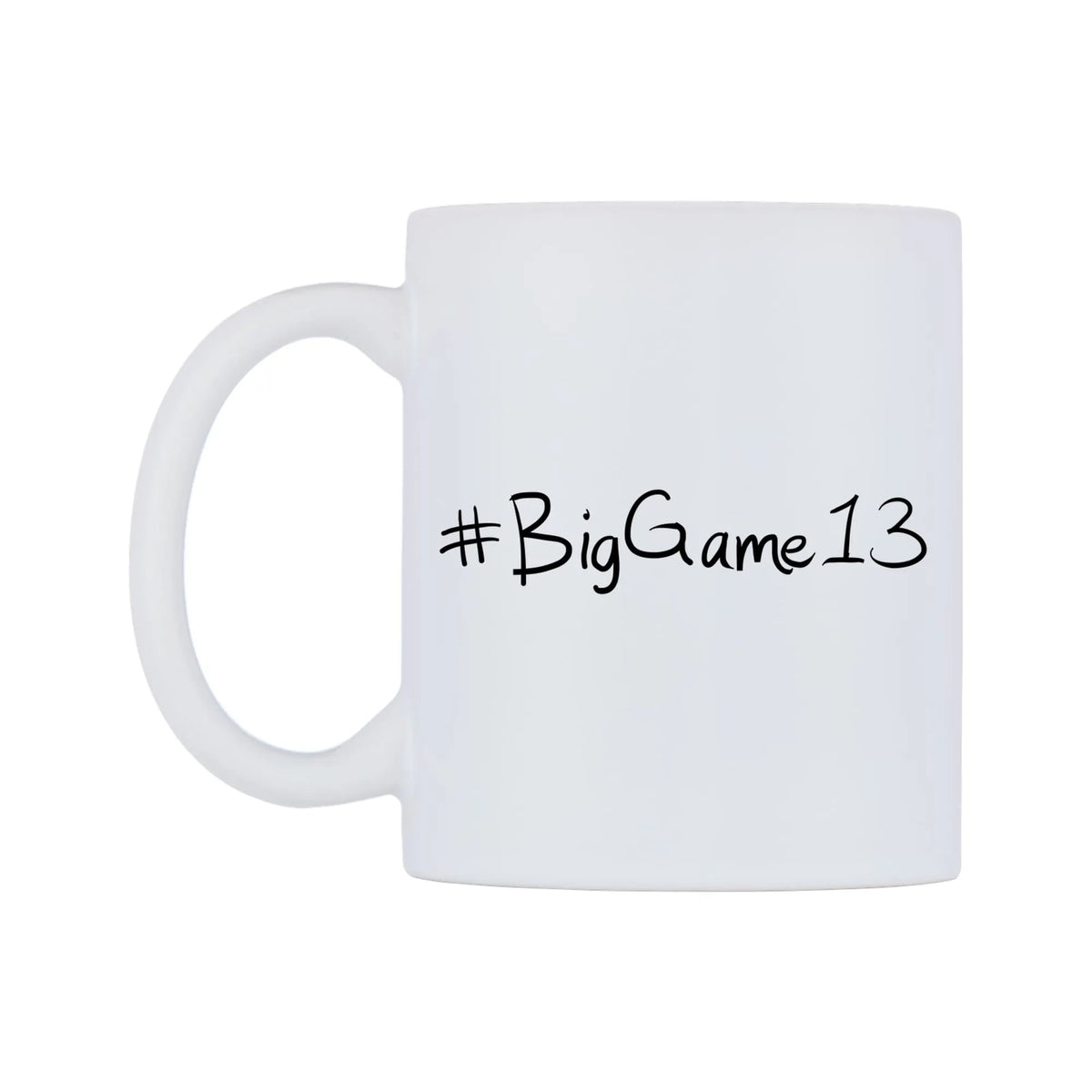 BigGame13 Mug — mug, right side, on a white background