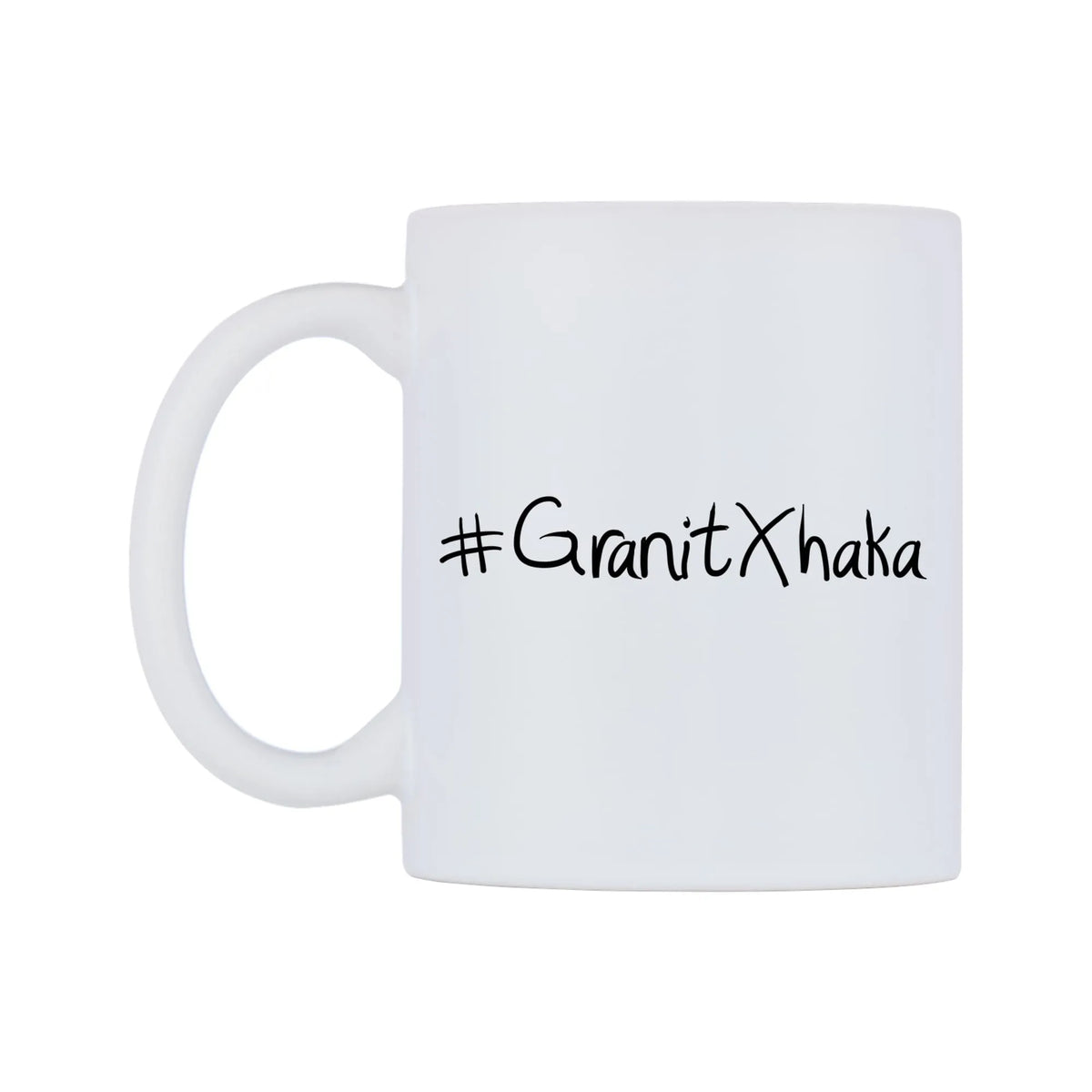 GranitXhaka Mug — mug, right side, on a white background