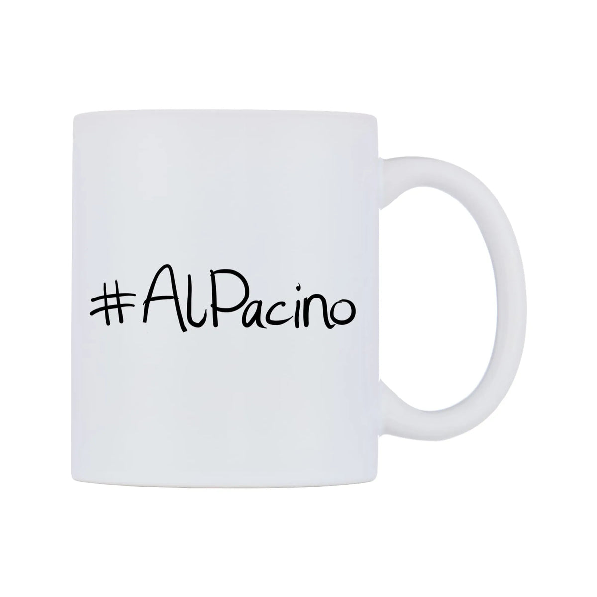 AlPacino Mug — mug, left side, on a white background