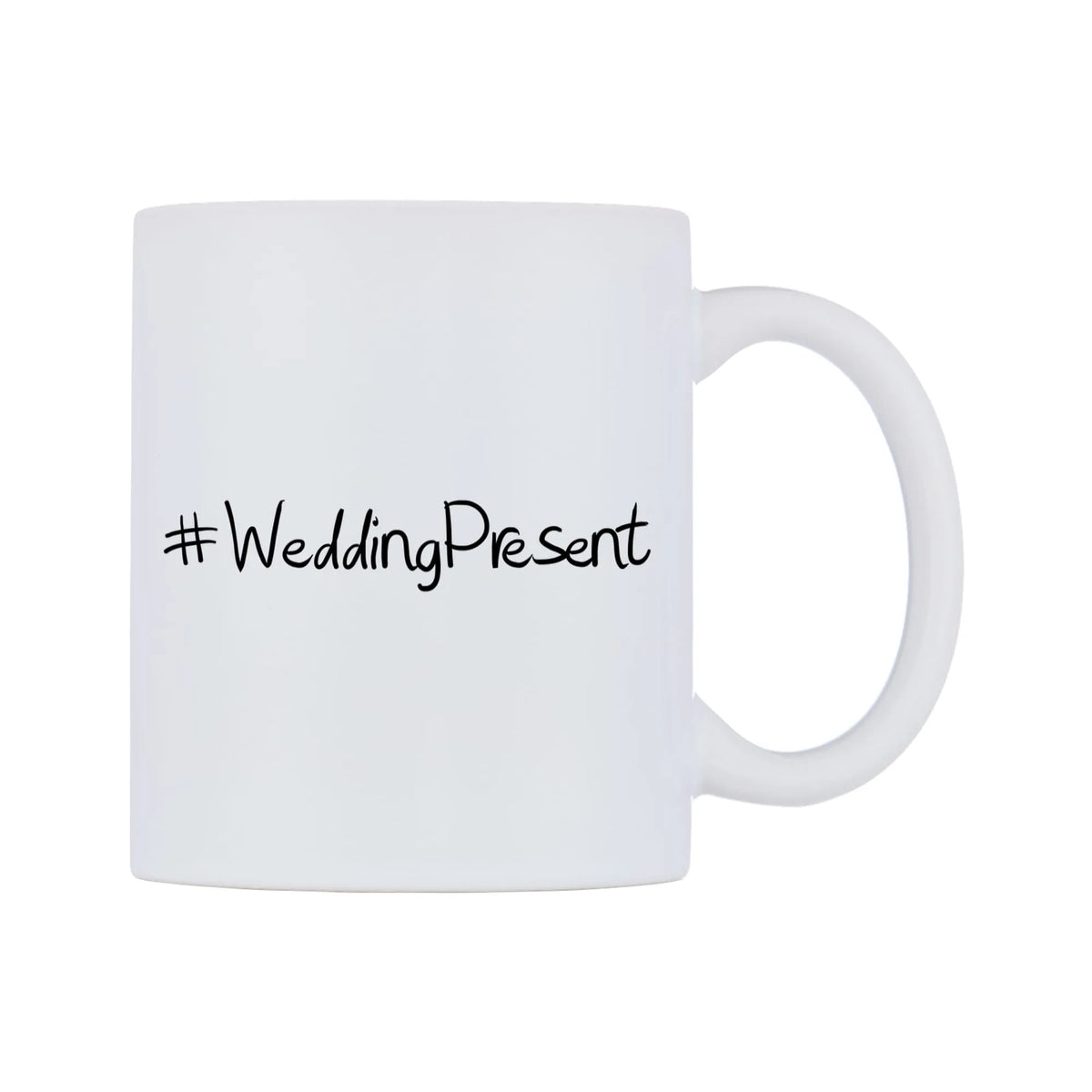 WeddingPresent Mug — mug, left side, on a white background