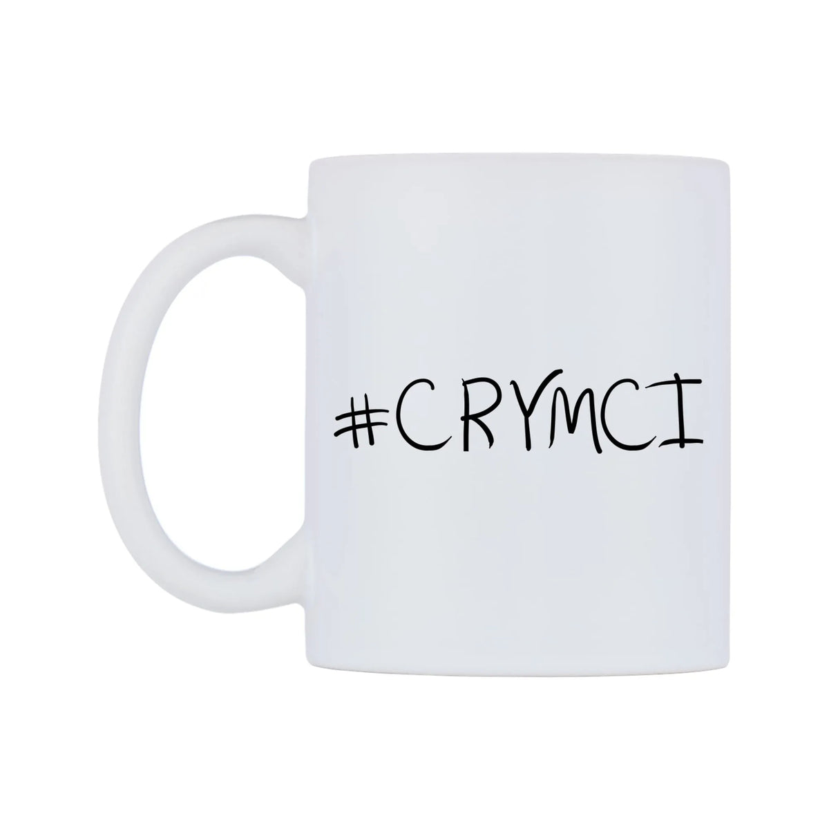 CRYMCI Mug — mug, right side, on a white background
