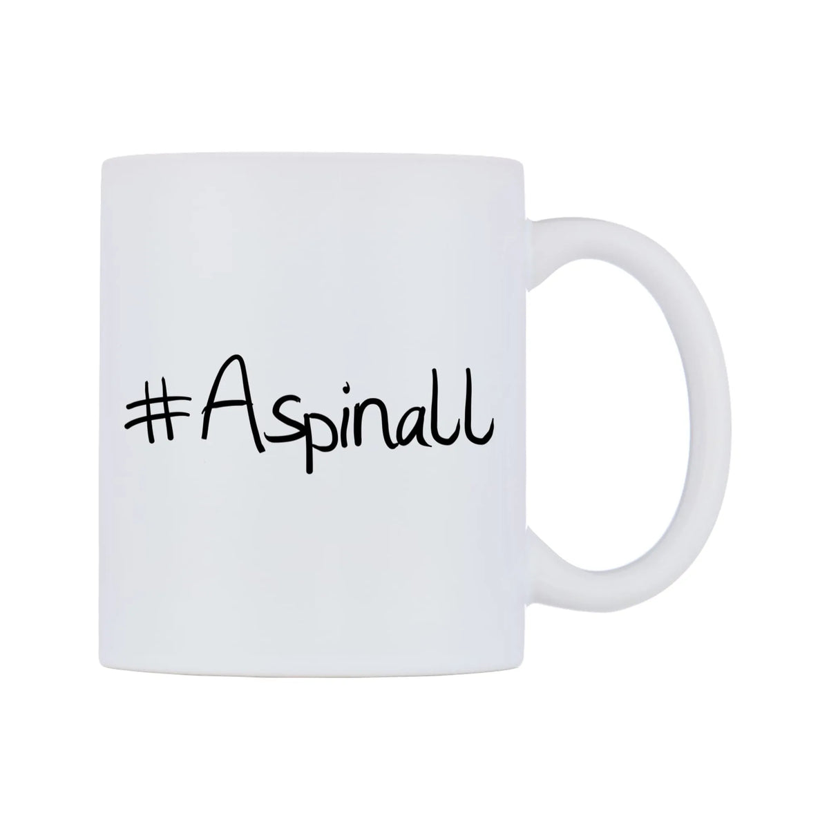 Aspinall Mug — mug, left side, on a white background