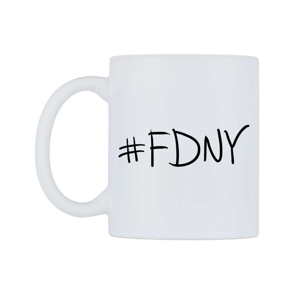 FDNY Mug — mug, right side, on a white background