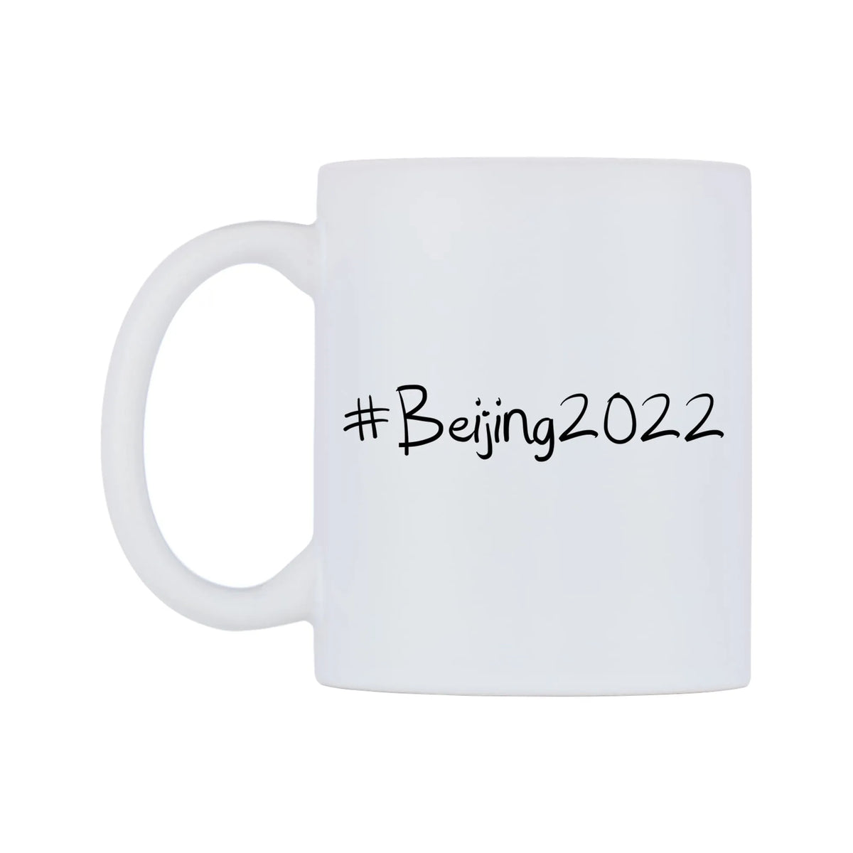 Beijing2022 Mug — mug, right side, on a white background