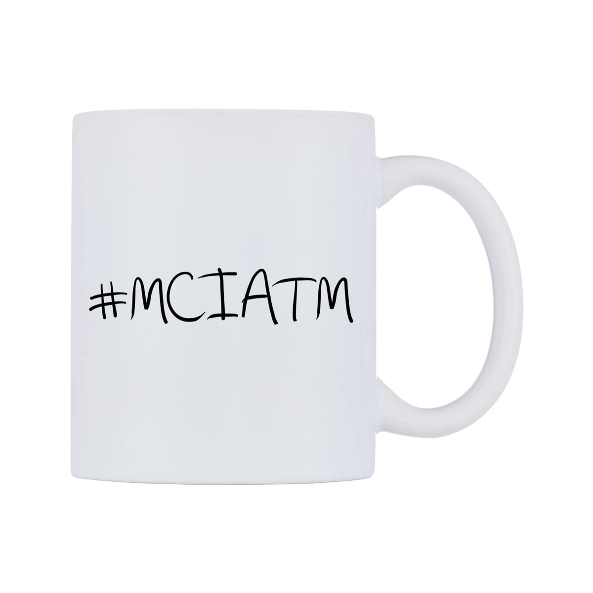 MCIATM Mug — mug, left side, on a white background