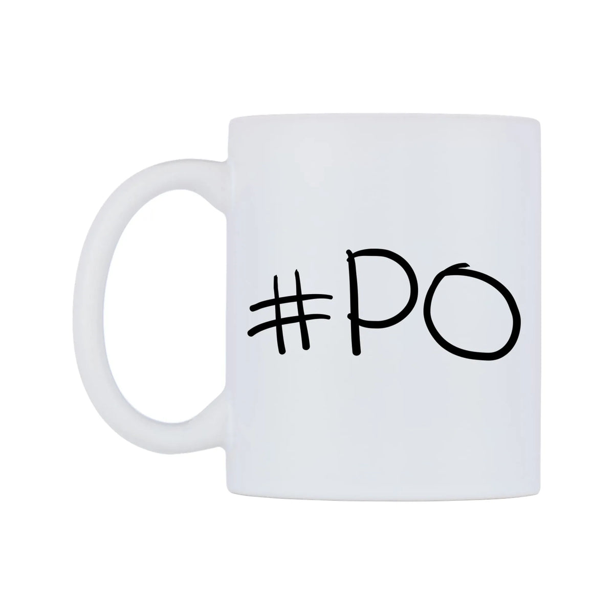 PO Mug — mug, right side, on a white background