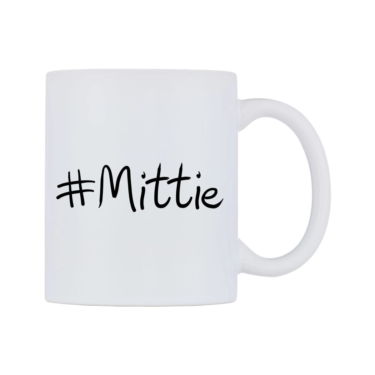 Mittie Mug — mug, left side, on a white background