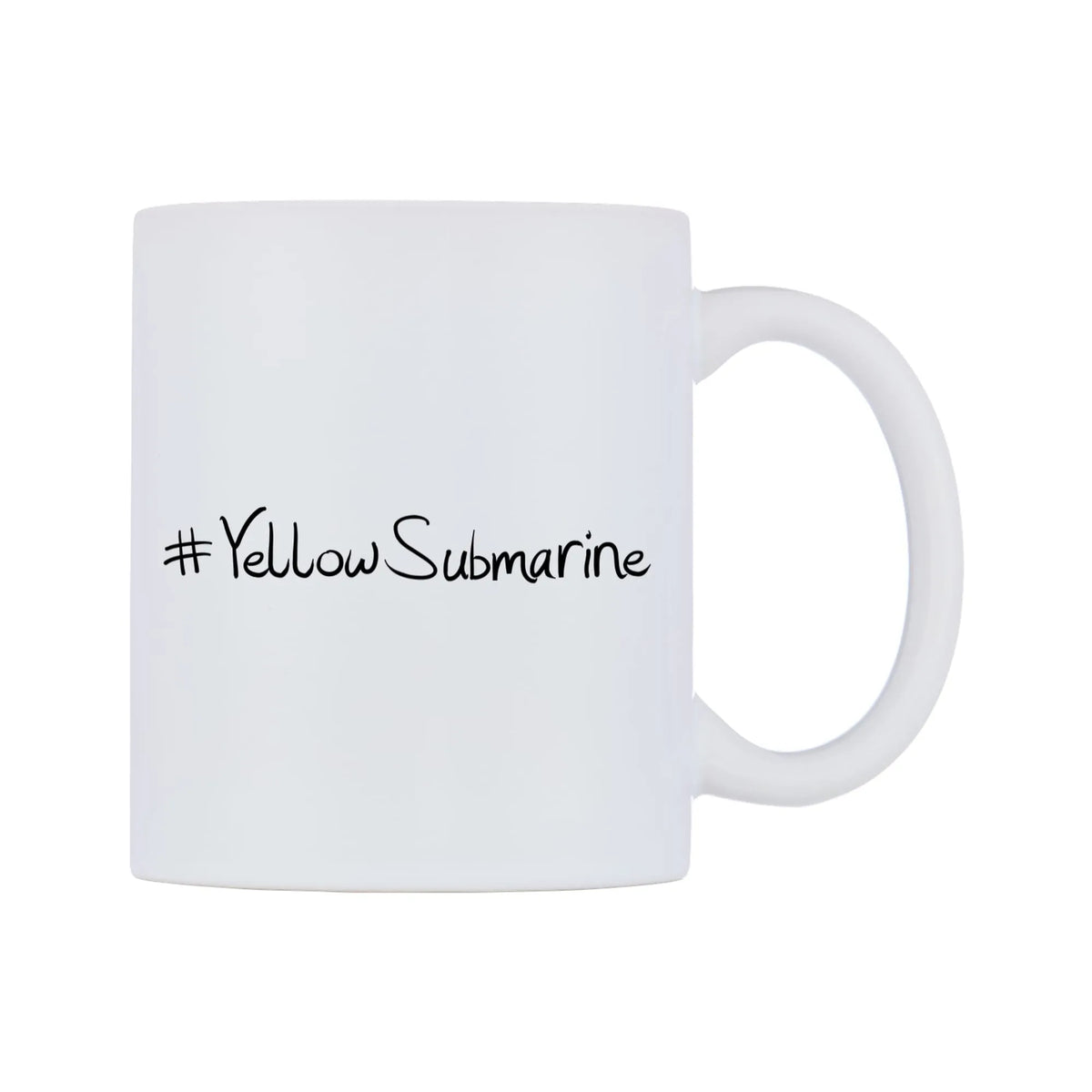 YellowSubmarine Mug — mug, left side, on a white background