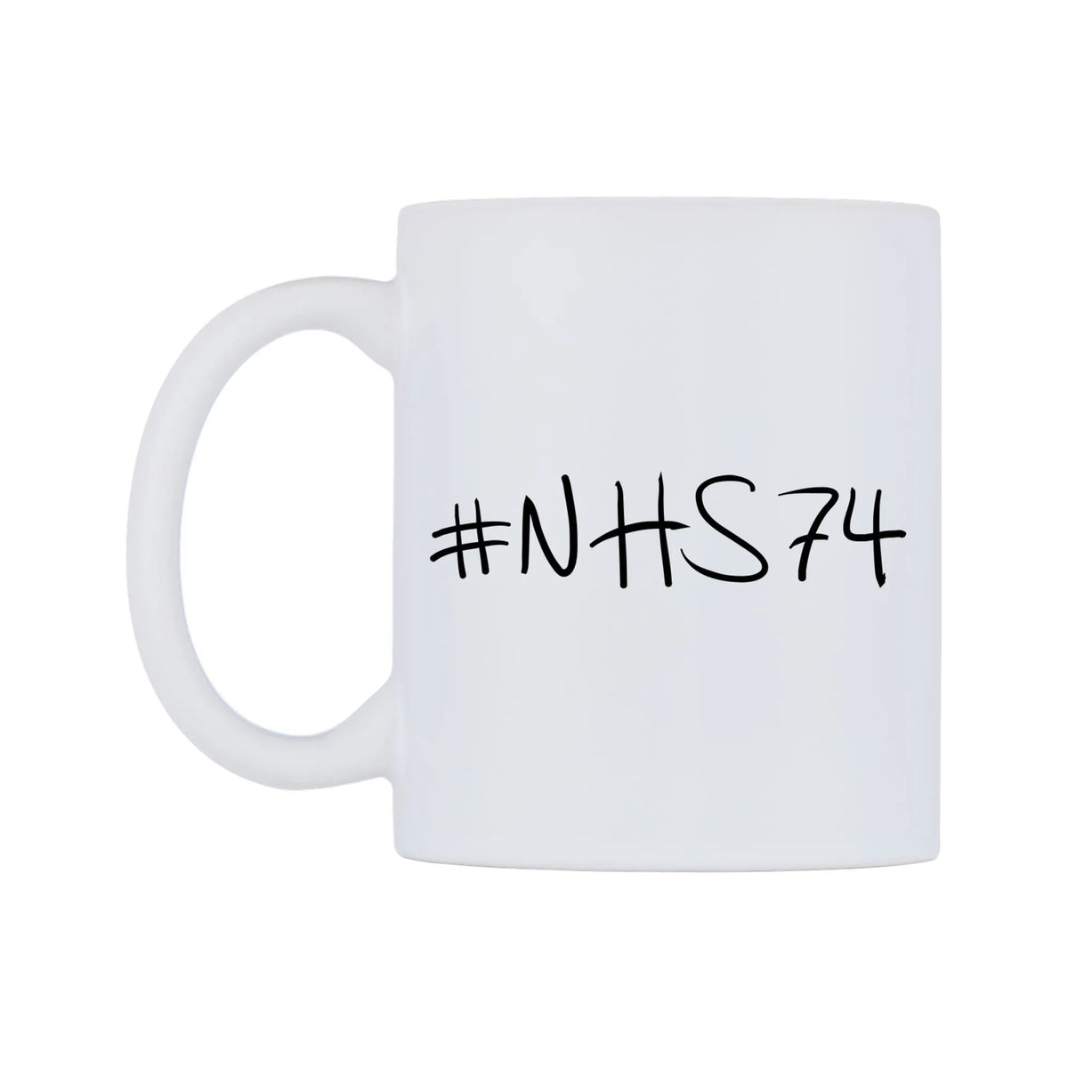 NHS74 Mug — mug, right side, on a white background