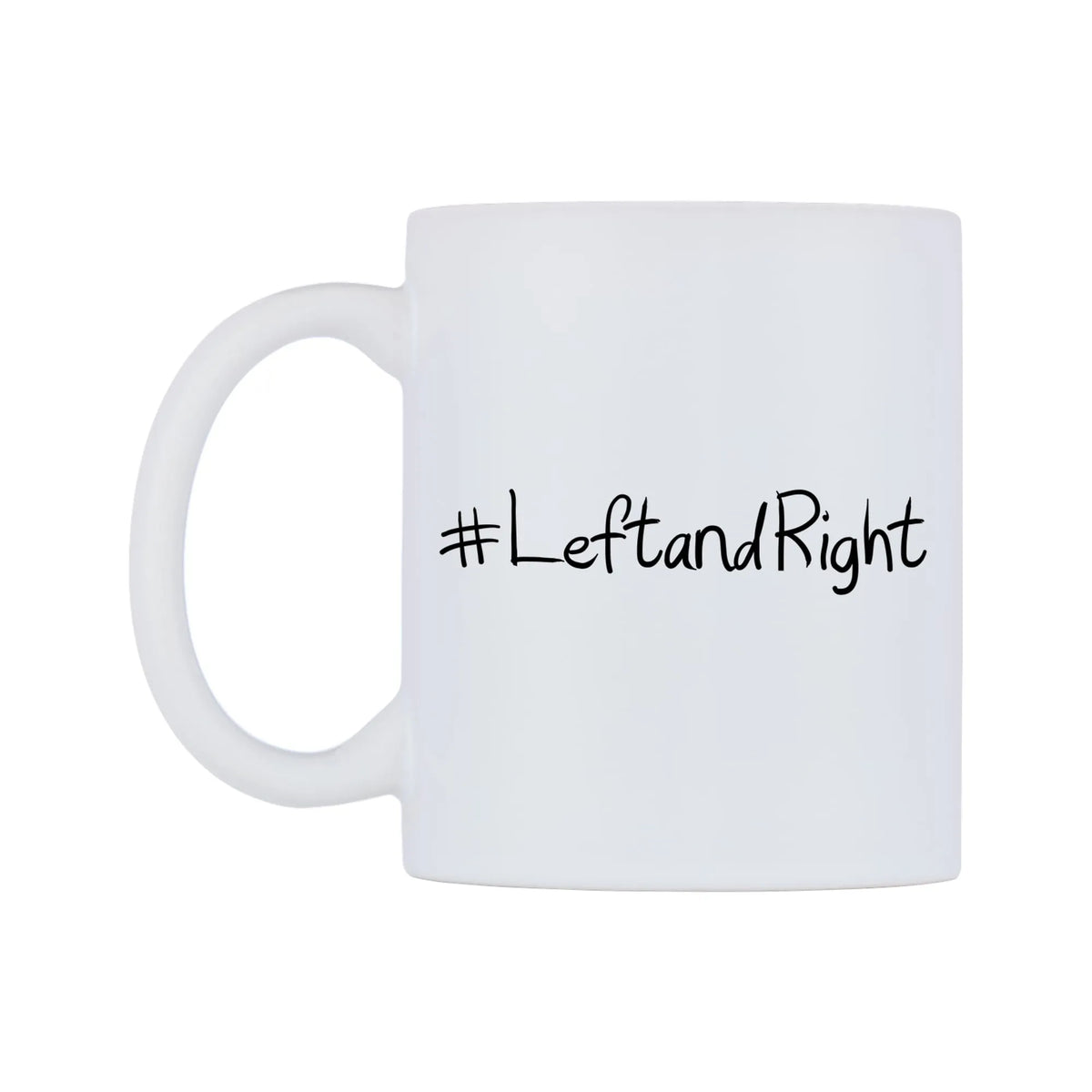 LeftandRight Mug — mug, right side, on a white background
