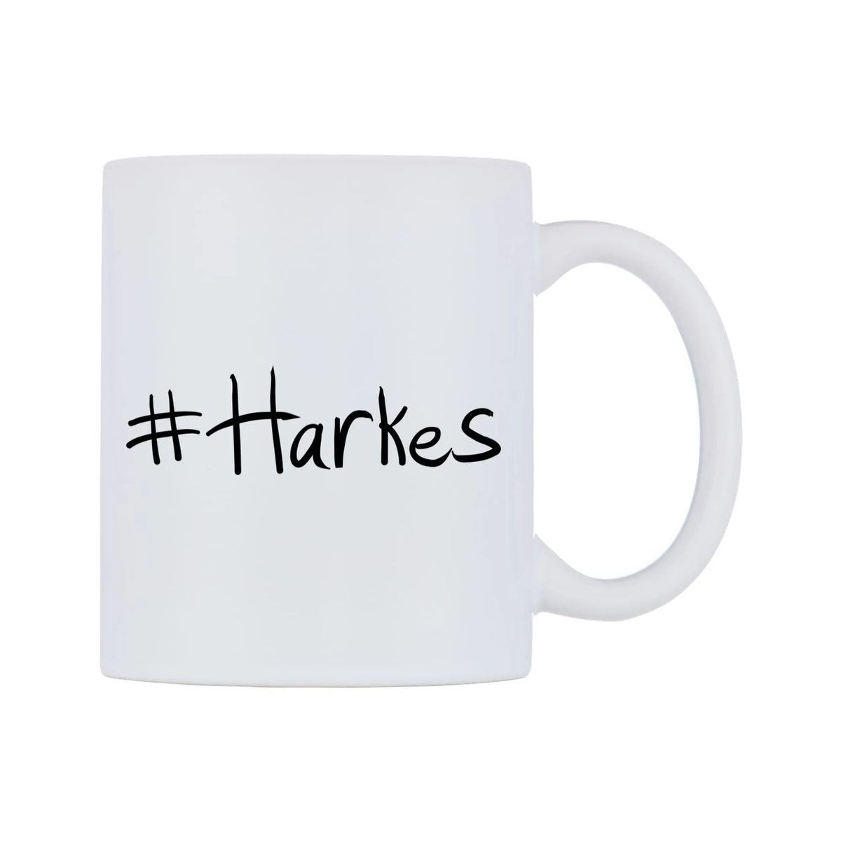 Harkes Mug — mug, left side, on a white background