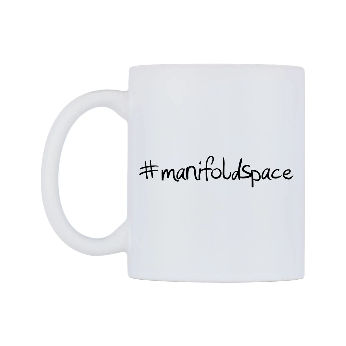 manifoldspace Mug — mug, right side, on a white background