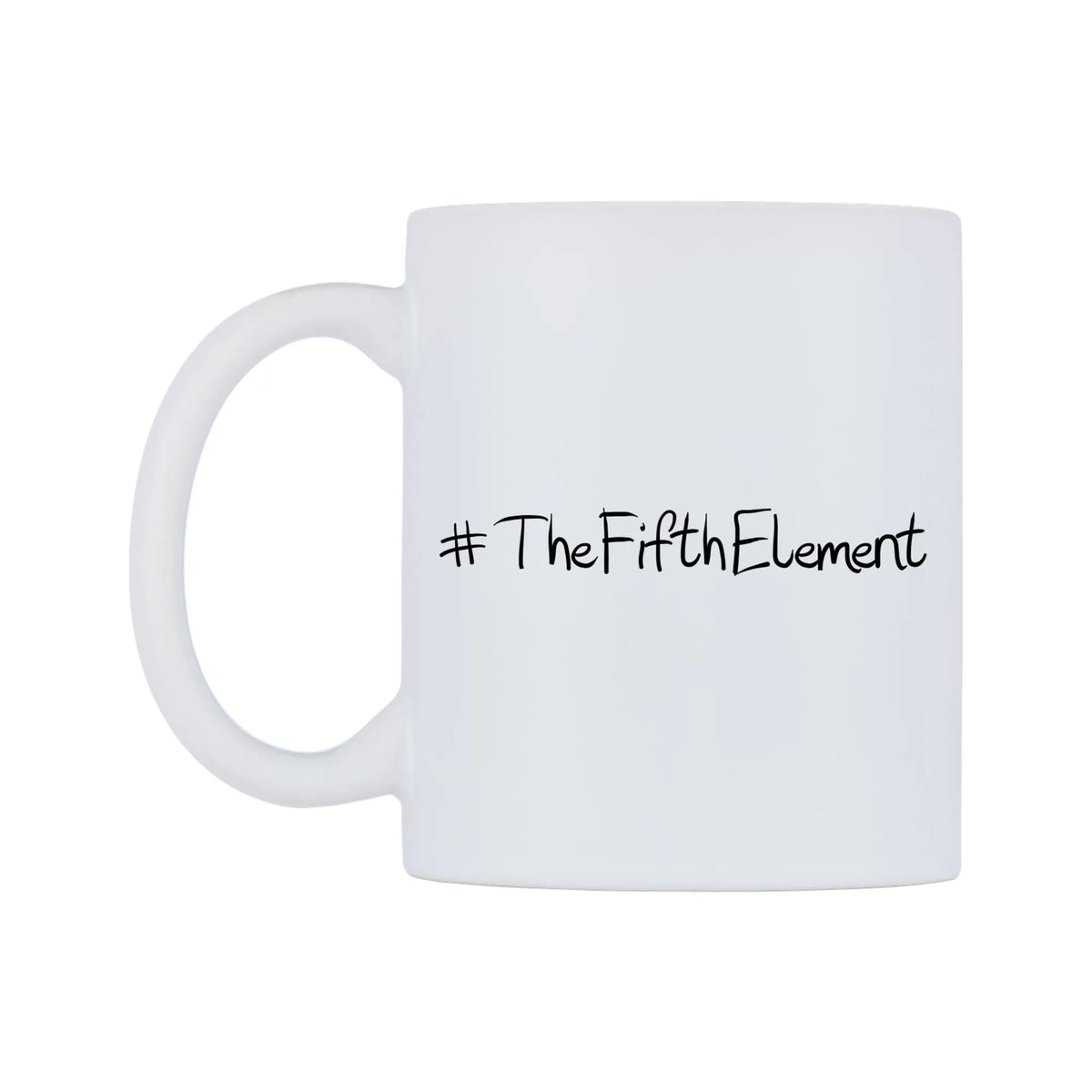 TheFifthElement Mug — mug, right side, on a white background