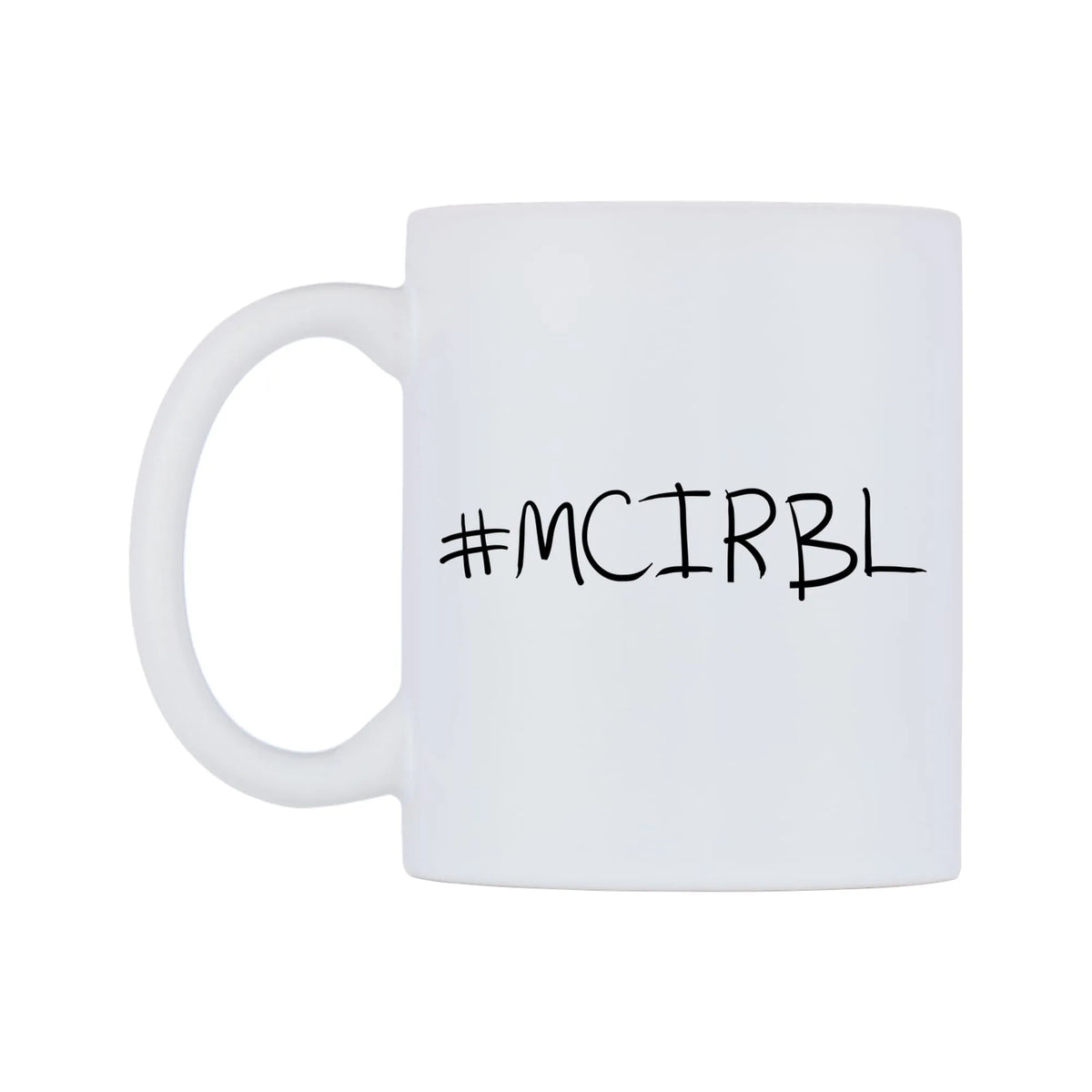 MCIRBL Mug — mug, right side, on a white background