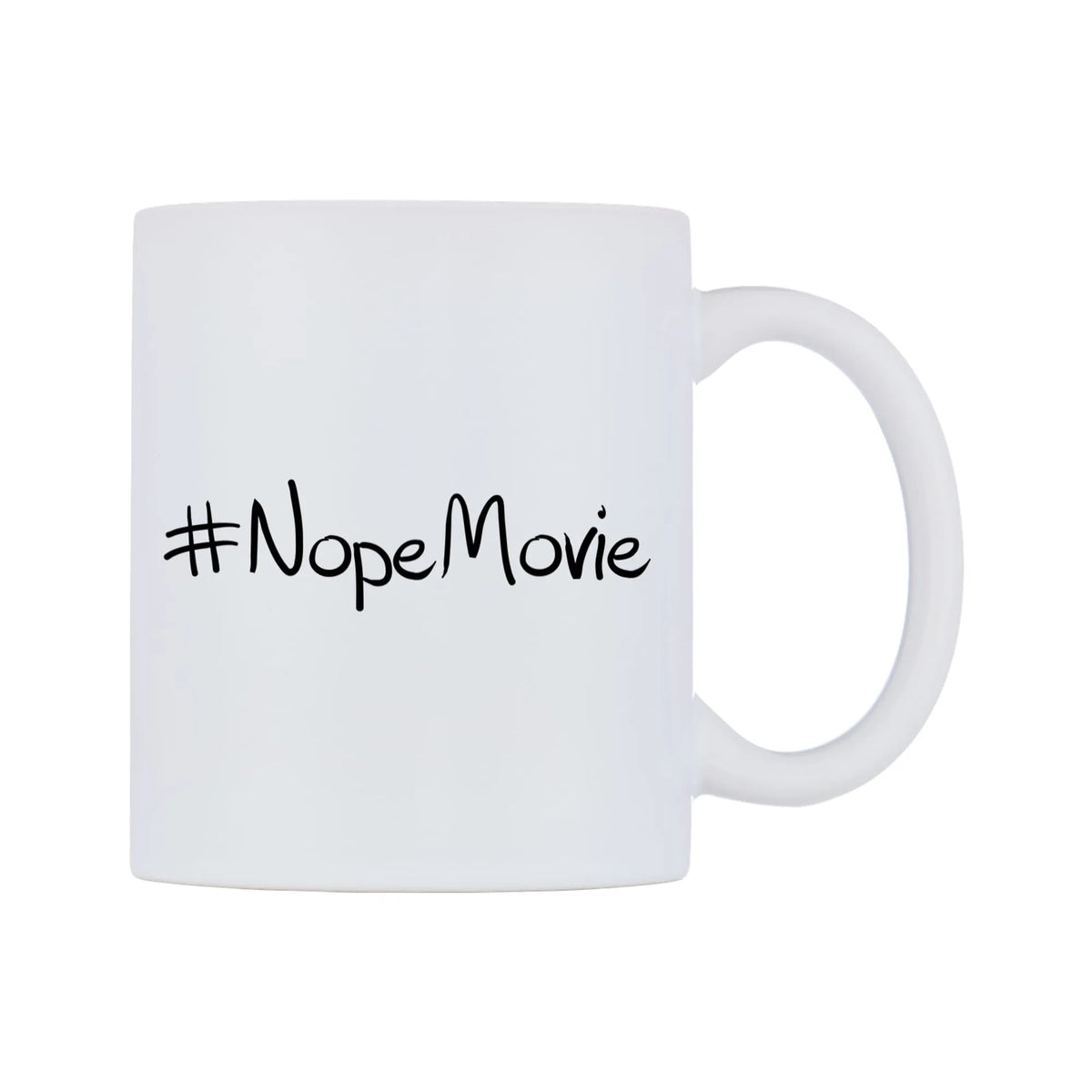 NopeMovie Mug — mug, left side, on a white background