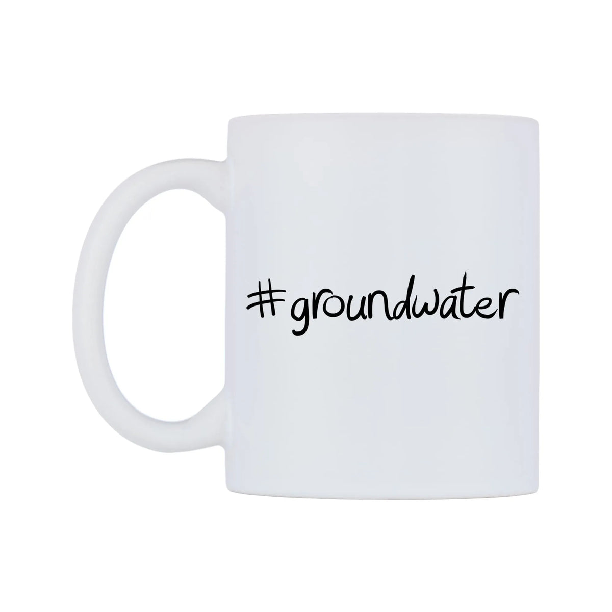 groundwater Mug — mug, right side, on a white background