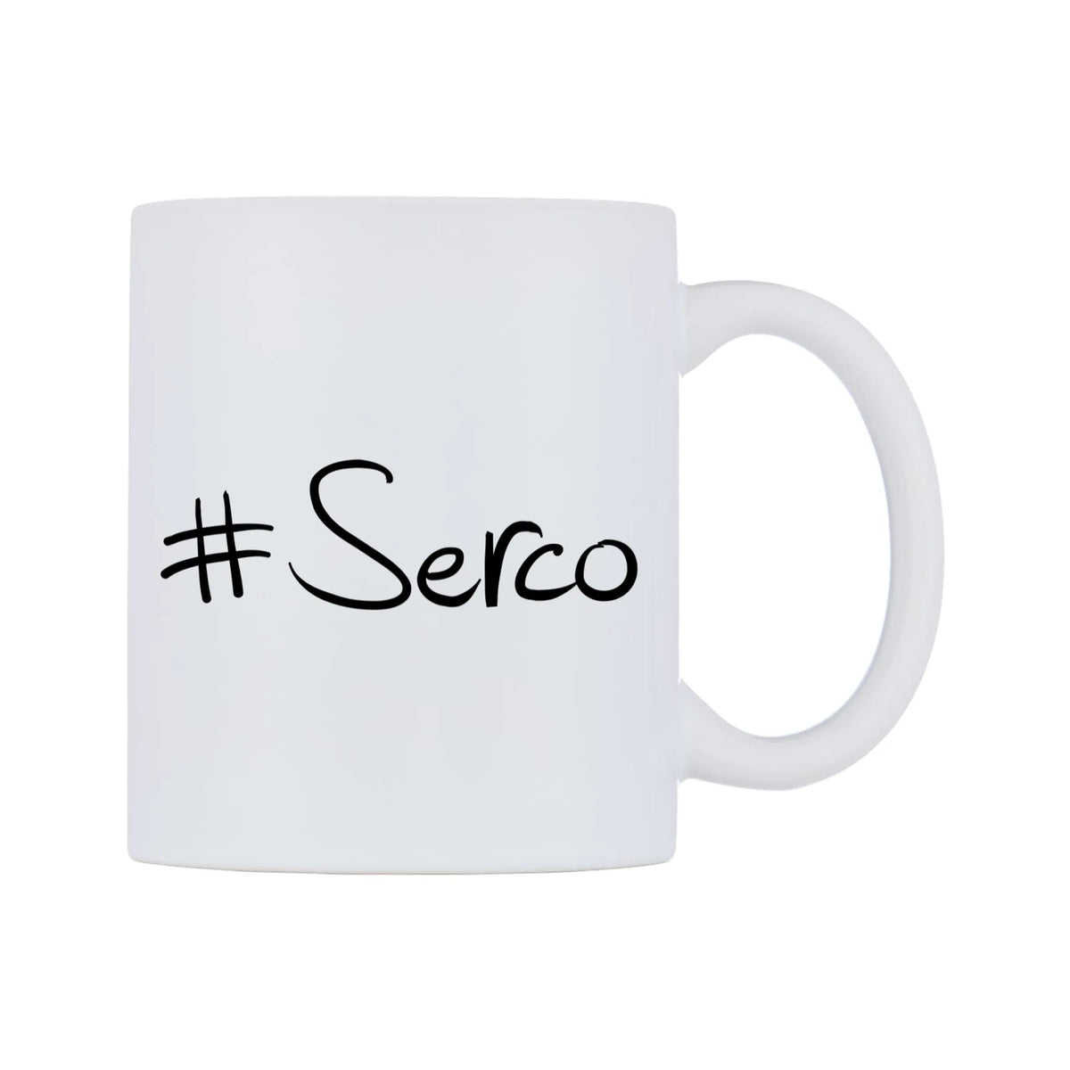 Serco Mug — mug, left side, on a white background