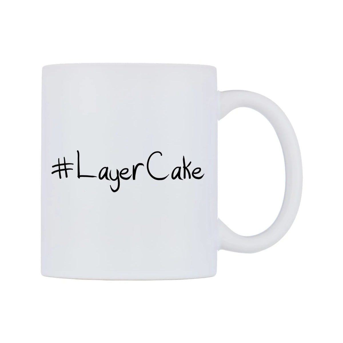 LayerCake Mug — mug, left side, on a white background