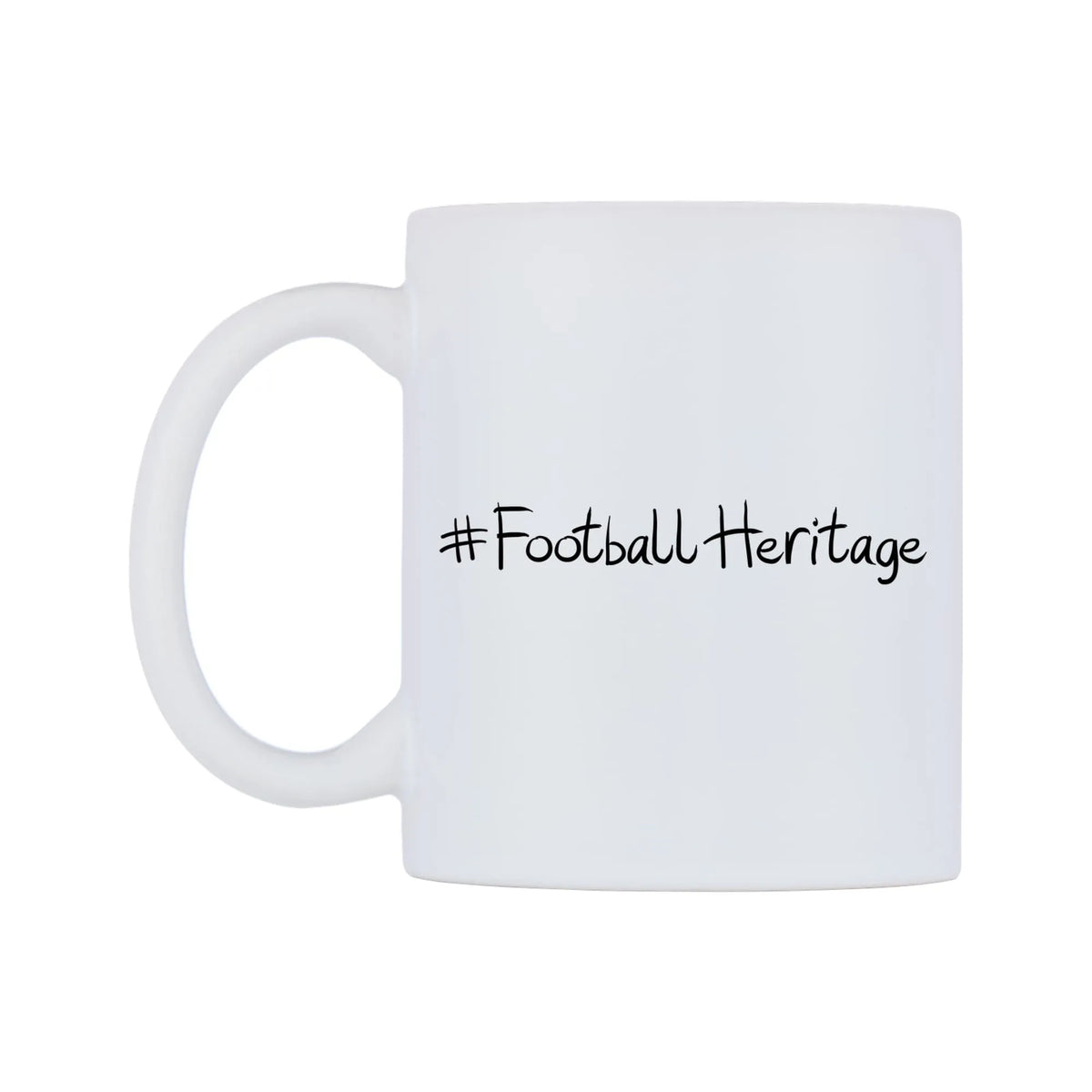 FootballHeritage Mug — mug, right side, on a white background