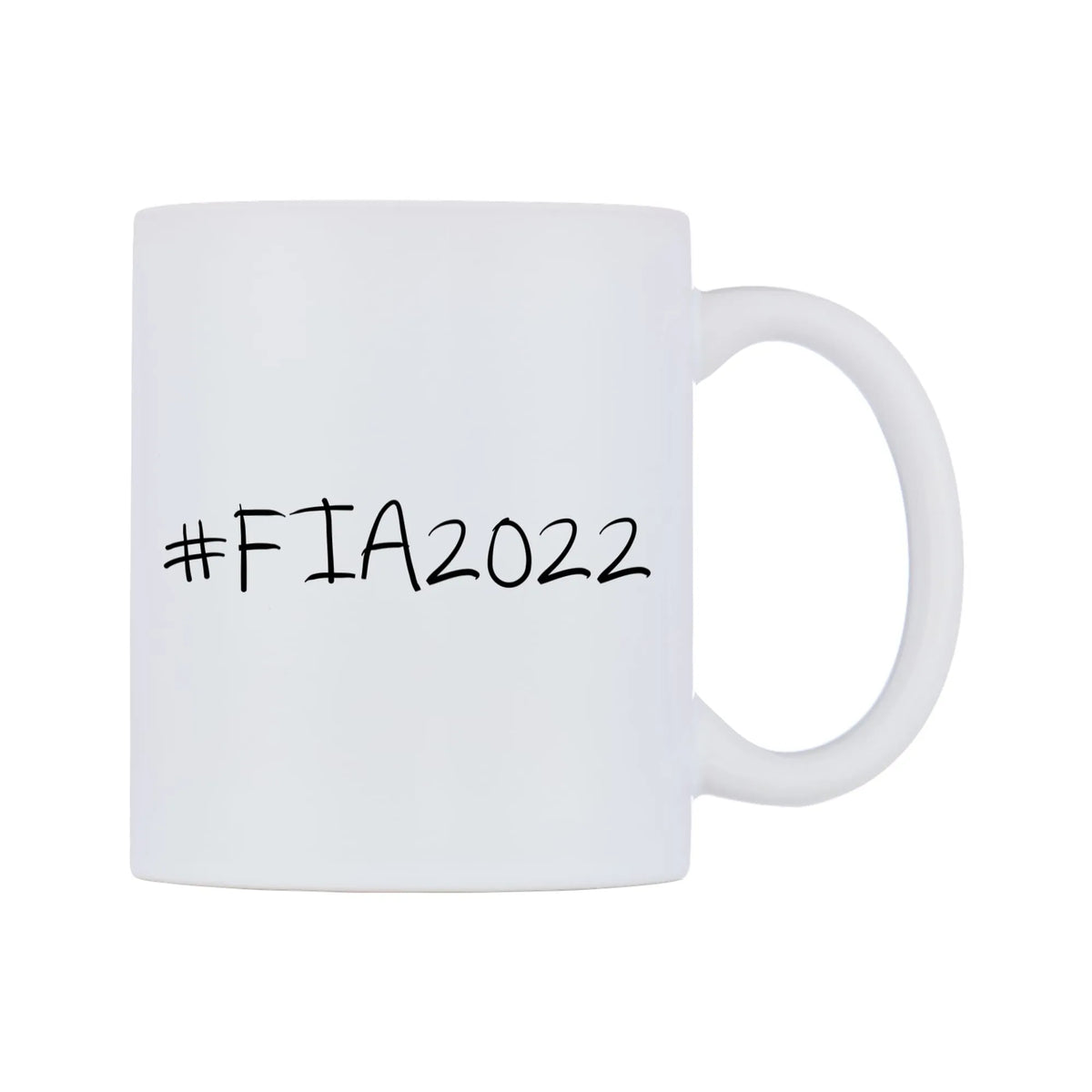 FIA2022 Mug — mug, left side, on a white background
