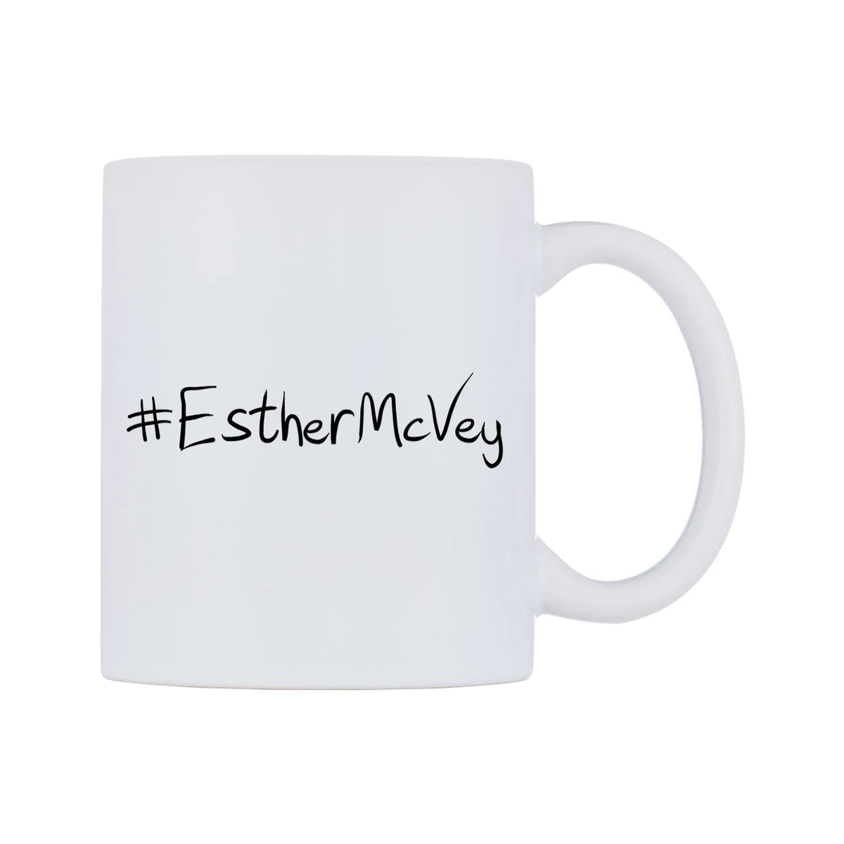 EstherMcVey Mug — mug, left side, on a white background
