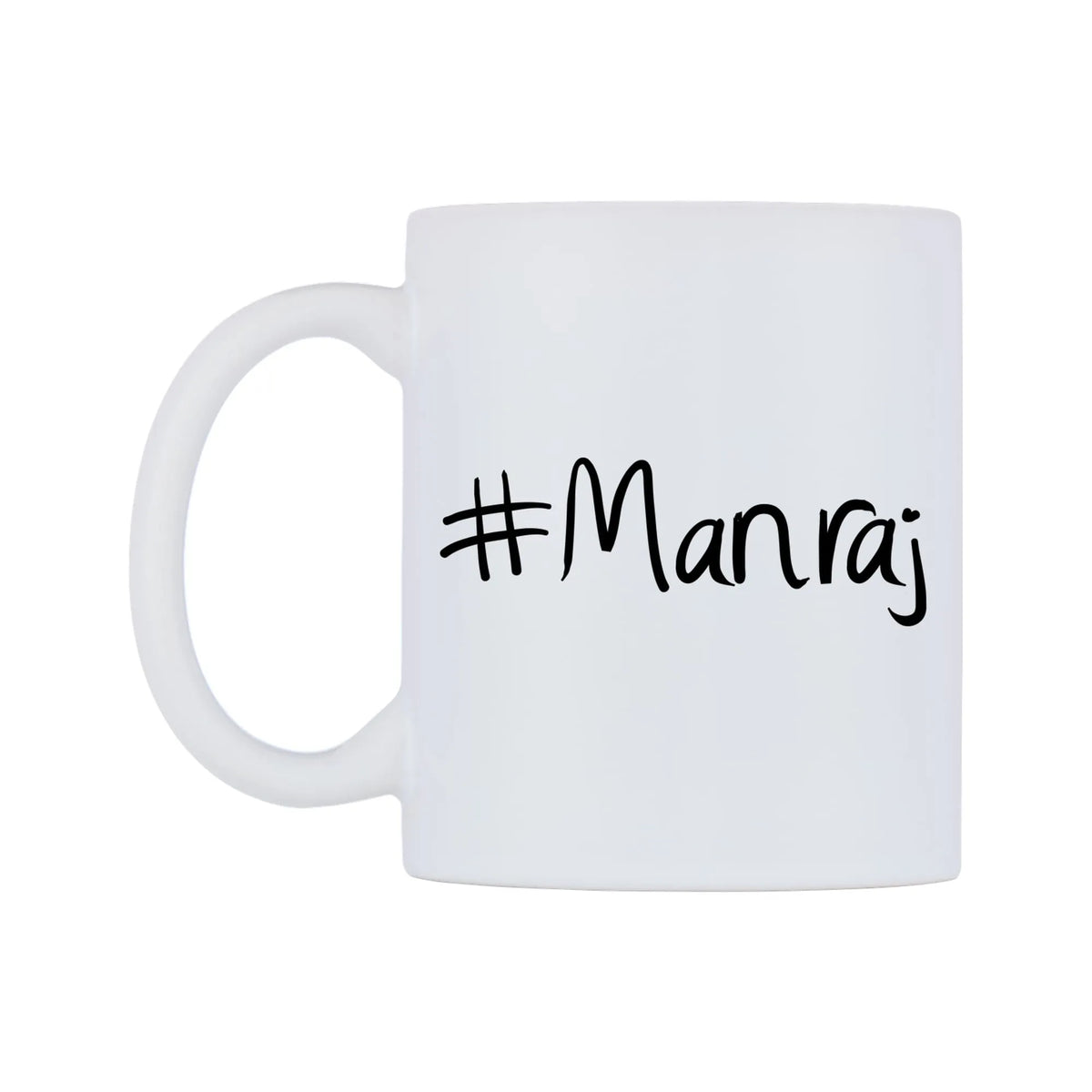 Manraj Mug — mug, right side, on a white background