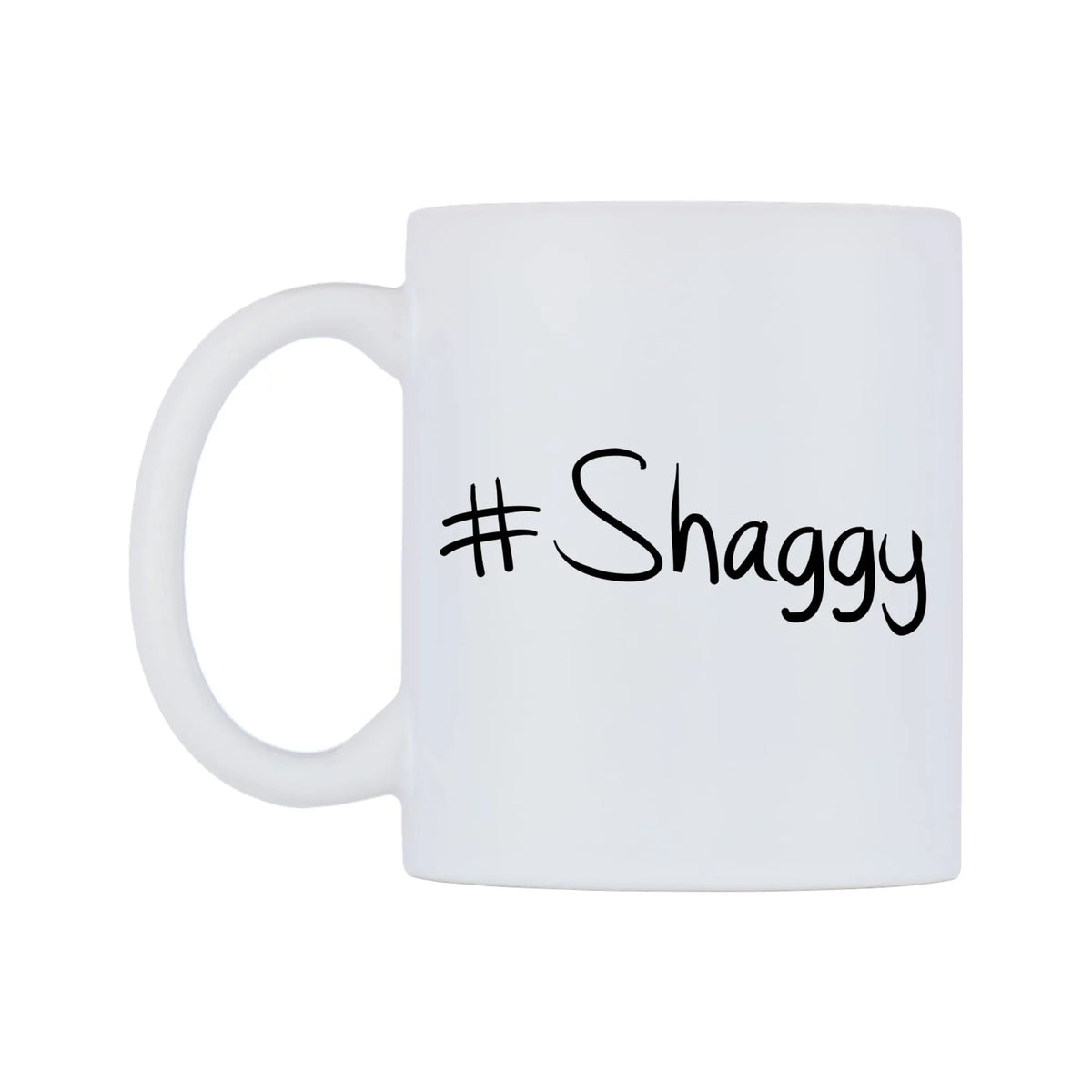 Shaggy Mug — mug, right side, on a white background