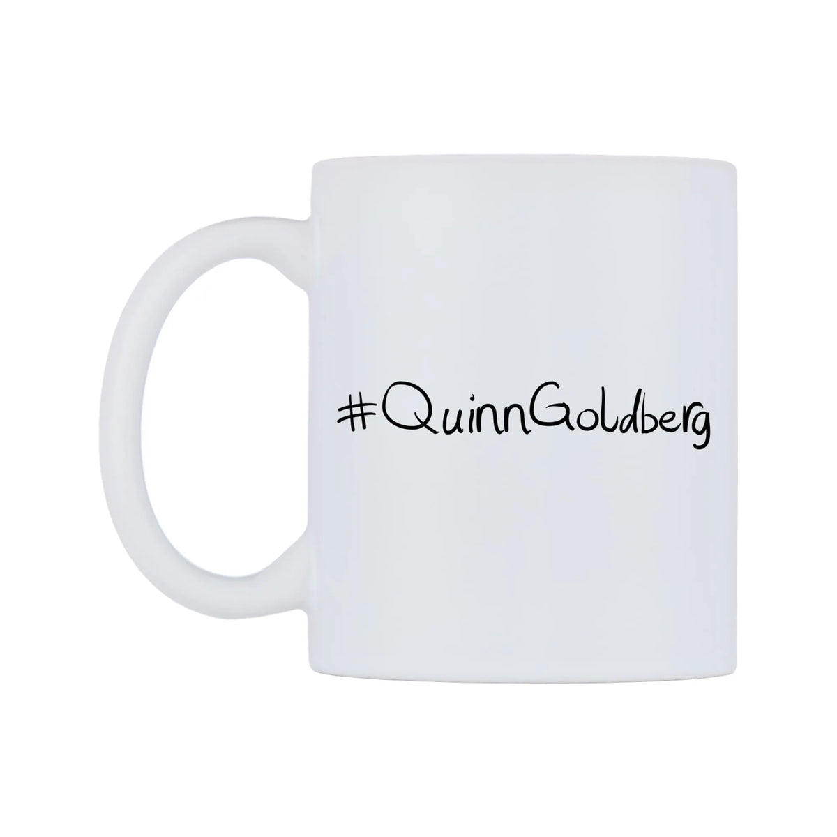 QuinnGoldberg Mug — mug, right side, on a white background