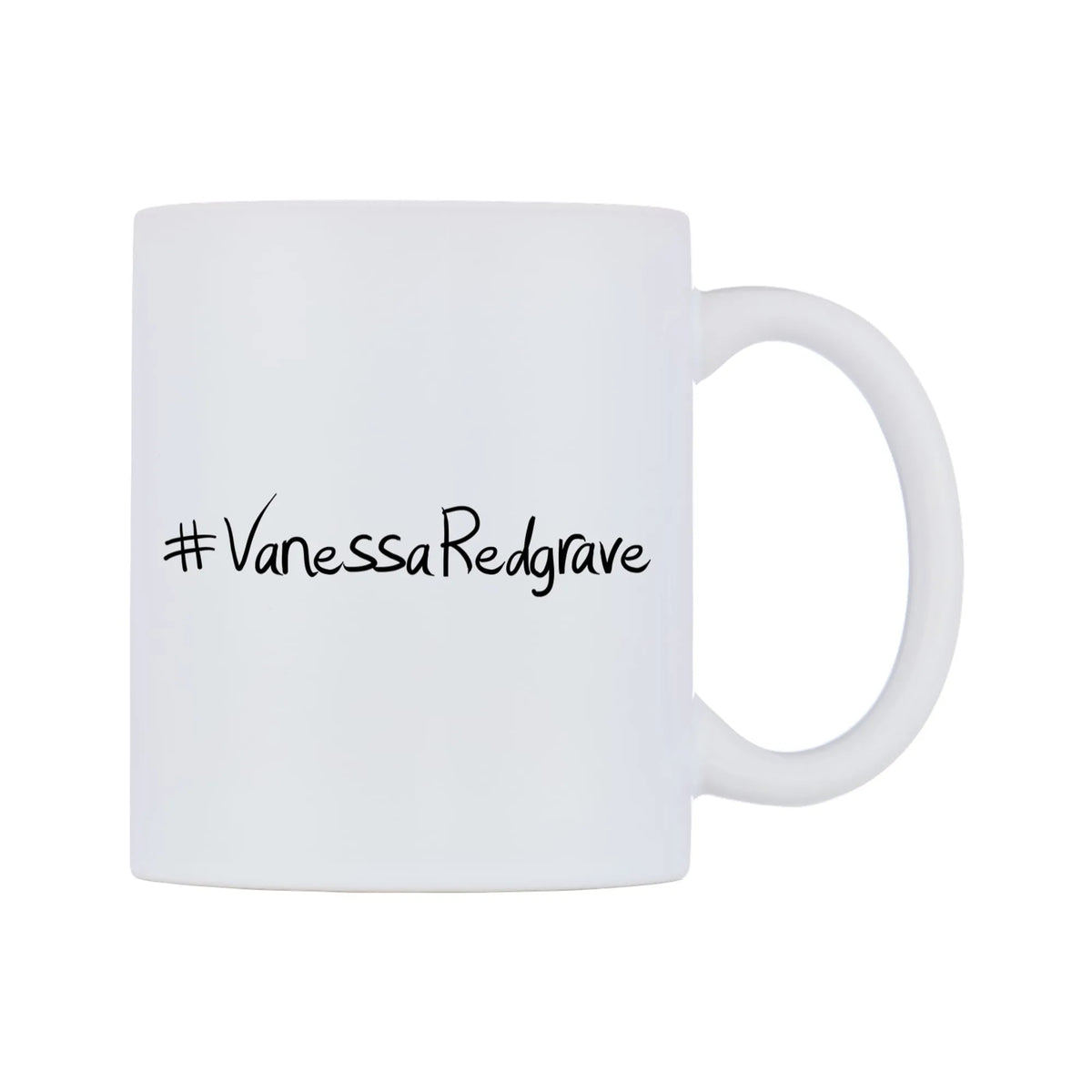 VanessaRedgrave Mug — mug, left side, on a white background
