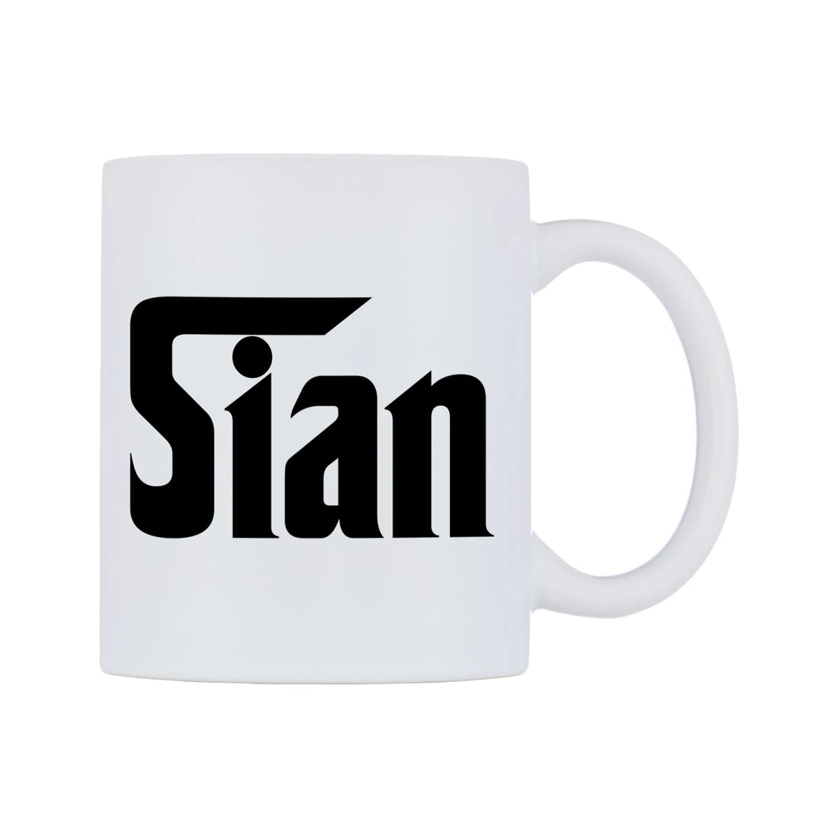 Sian - Godfather Themed Mug — white 11oz gloss mug, left side, on a white background