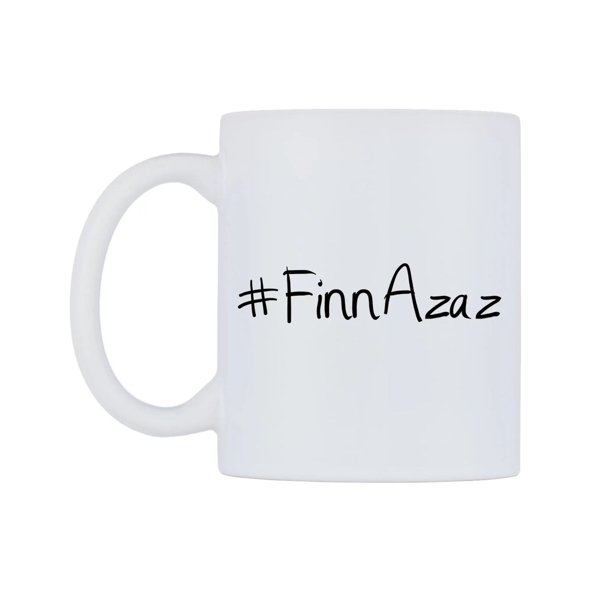 FinnAzaz Mug — mug, right side, on a white background