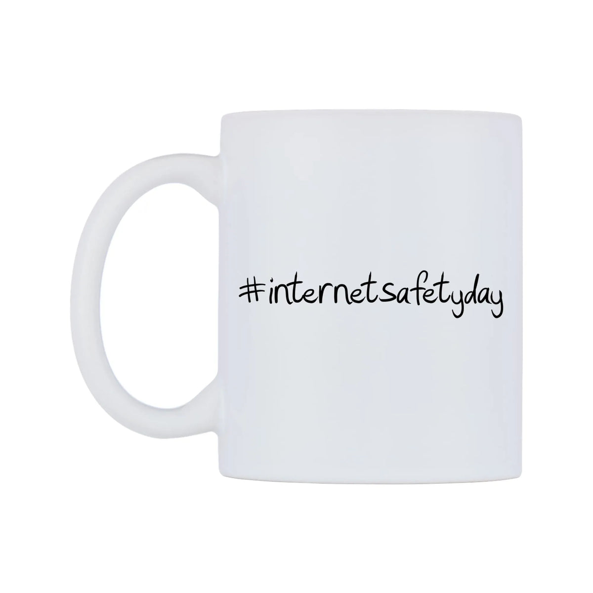 internetsafetyday Mug — mug, right side, on a white background