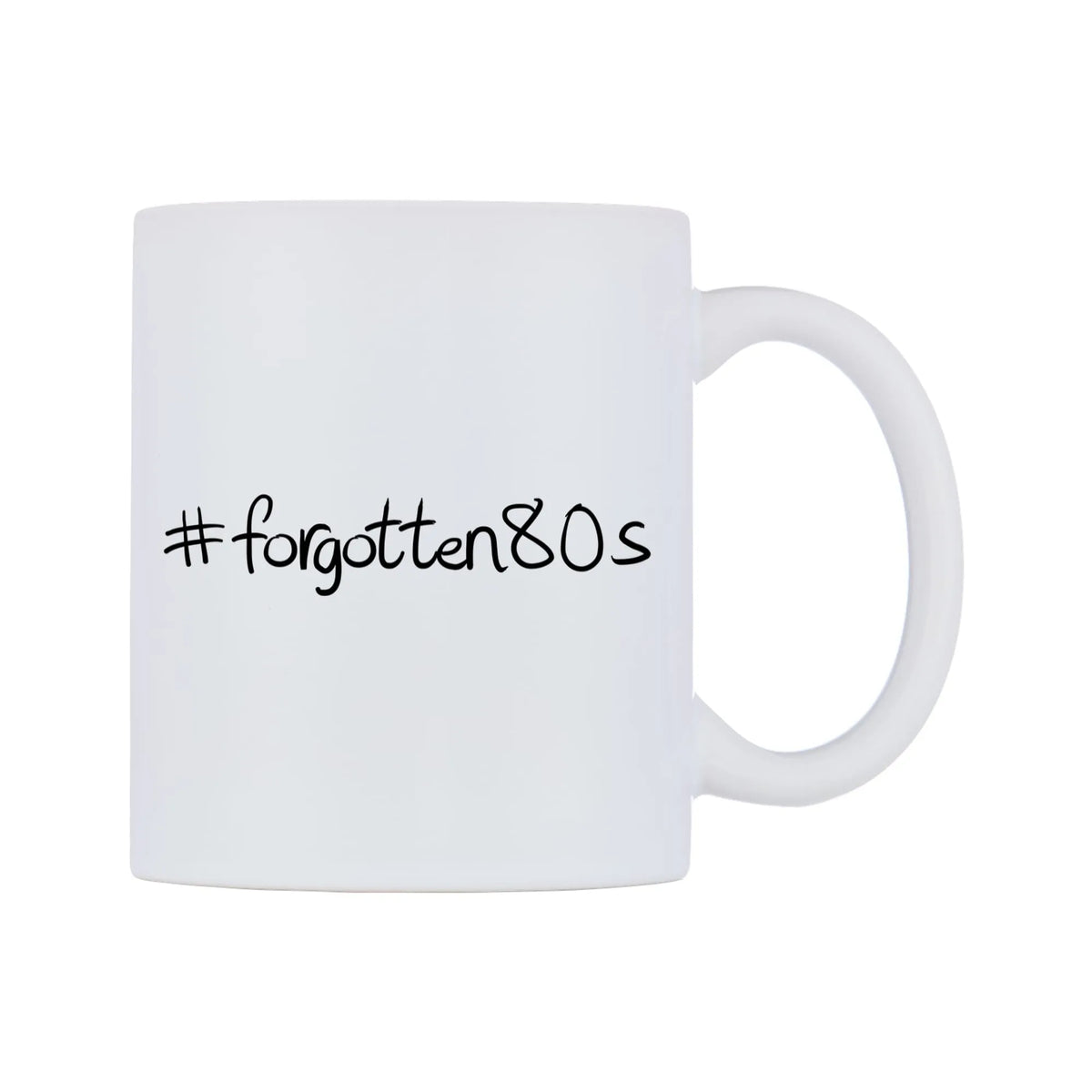 forgotten80s Mug — mug, left side, on a white background