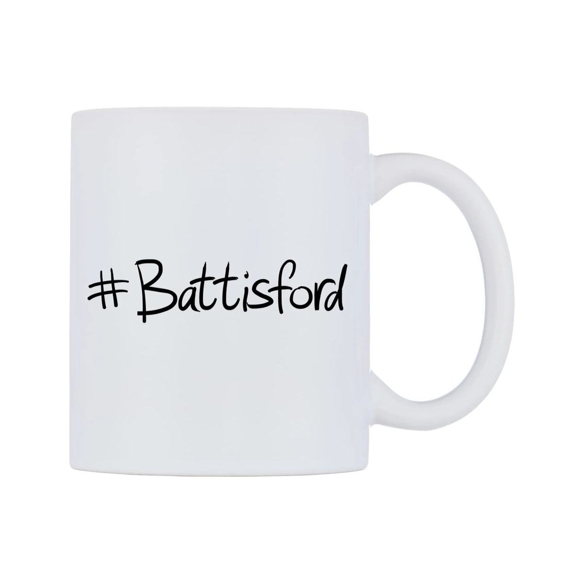 Battisford Mug — mug, left side, on a white background