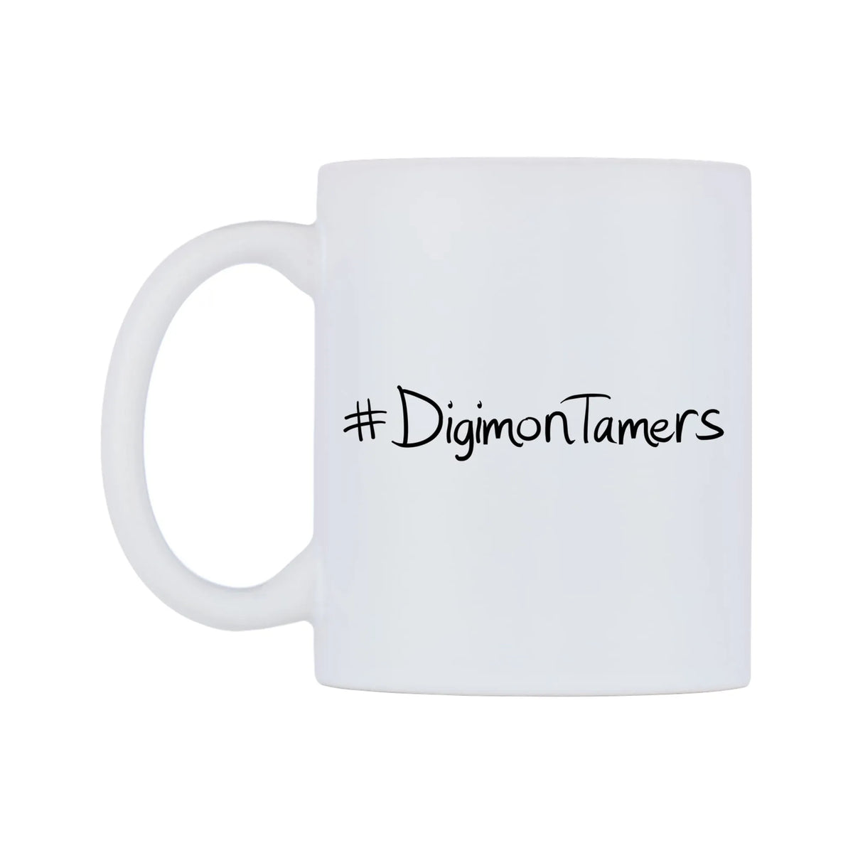 DigimonTamers Mug — mug, right side, on a white background
