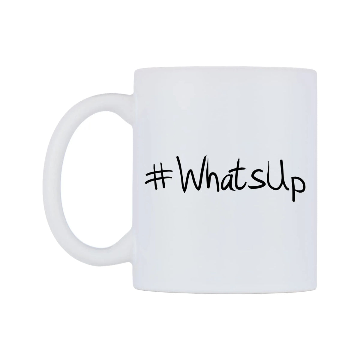 WhatsUp Mug — mug, right side, on a white background
