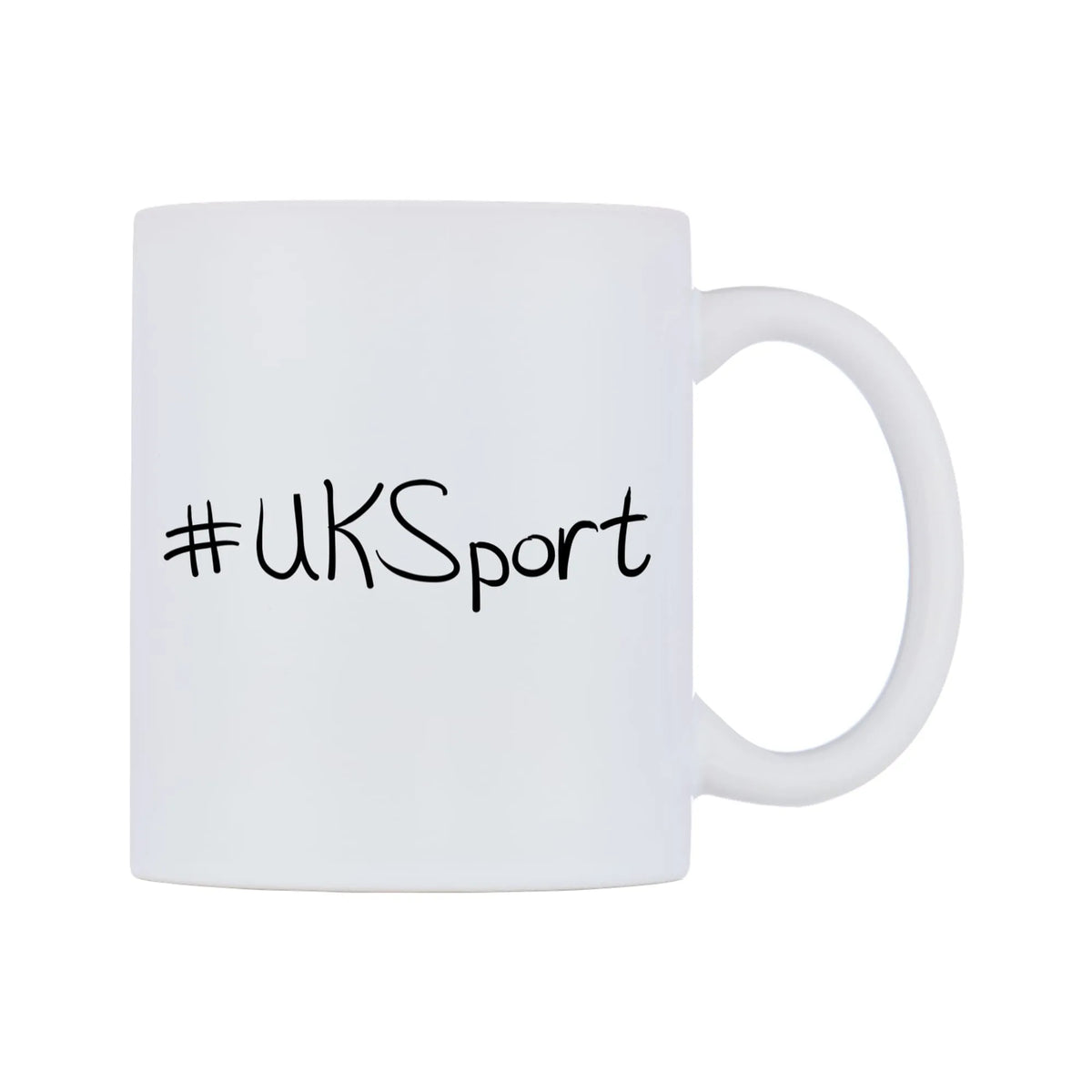 UKSport Mug — mug, left side, on a white background