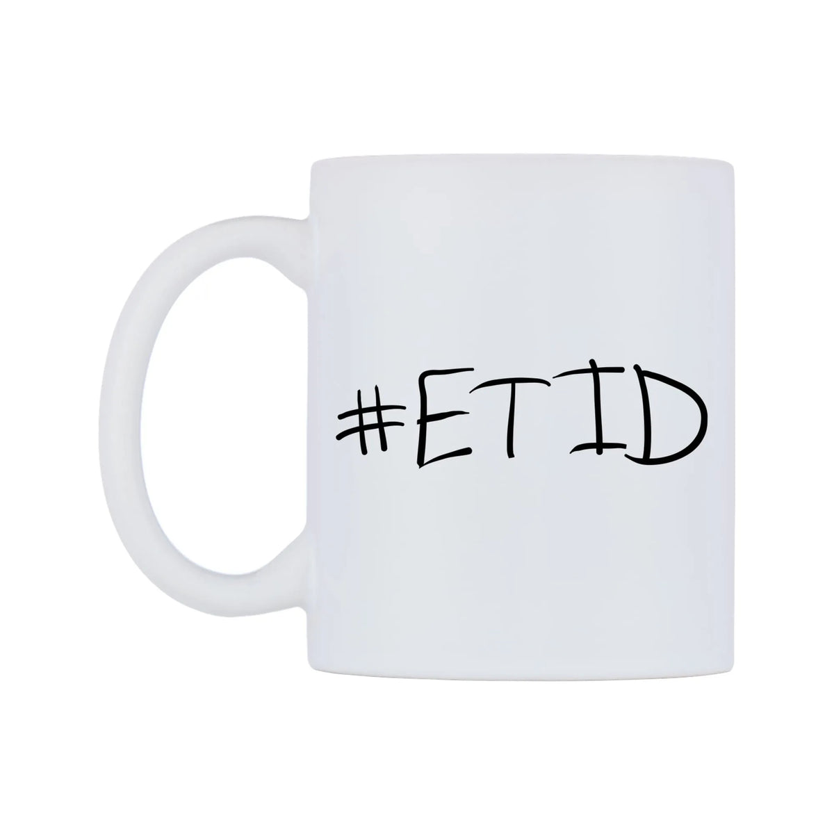 ETID Mug — mug, right side, on a white background