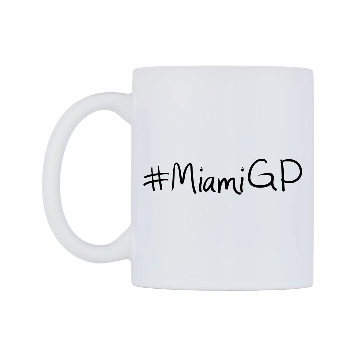 MiamiGP Mug — mug, right side, on a white background