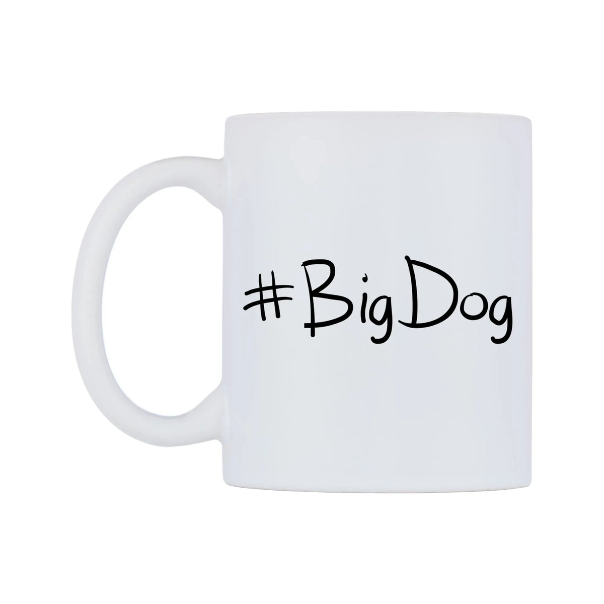 BigDog Mug — mug, right side, on a white background