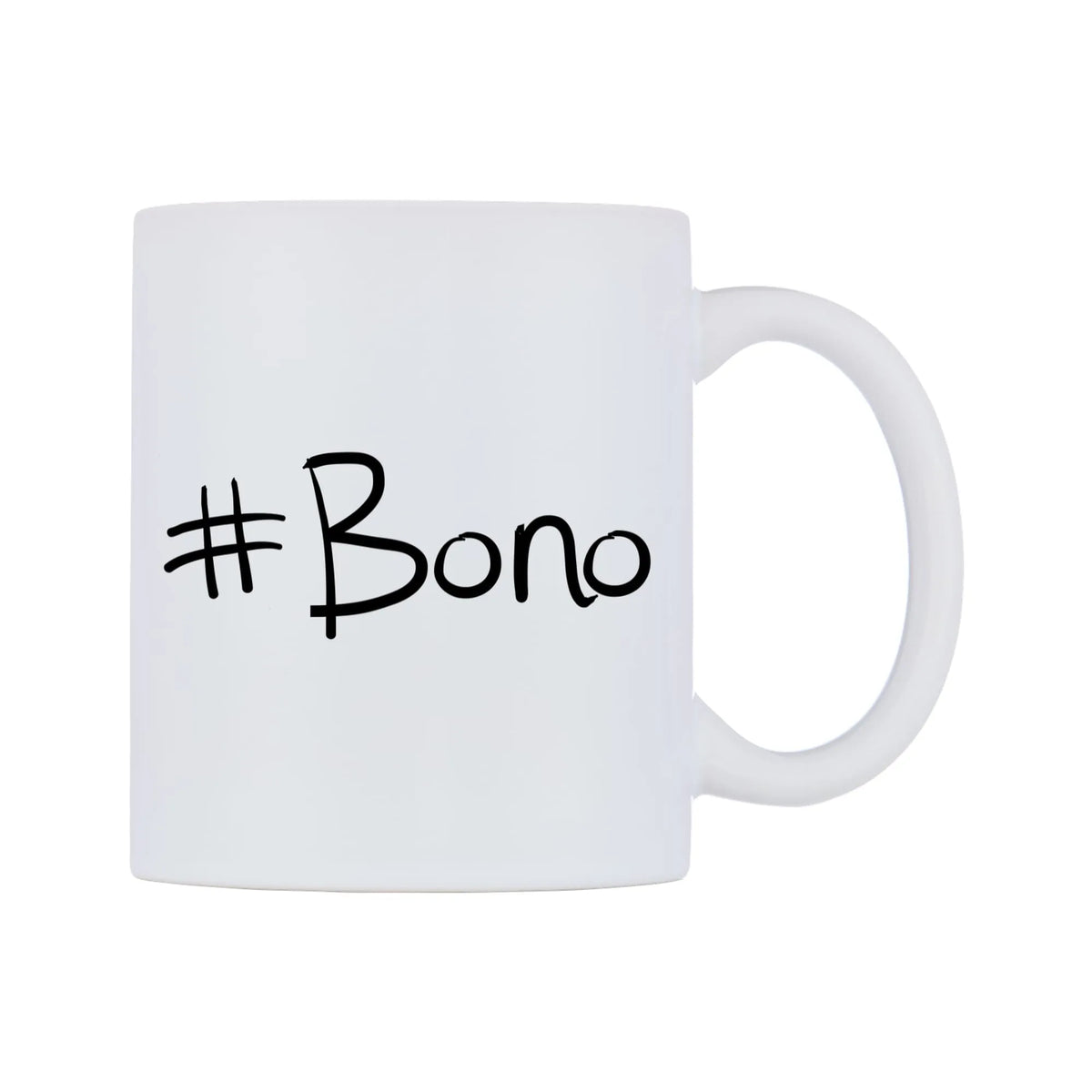Bono Mug — mug, left side, on a white background