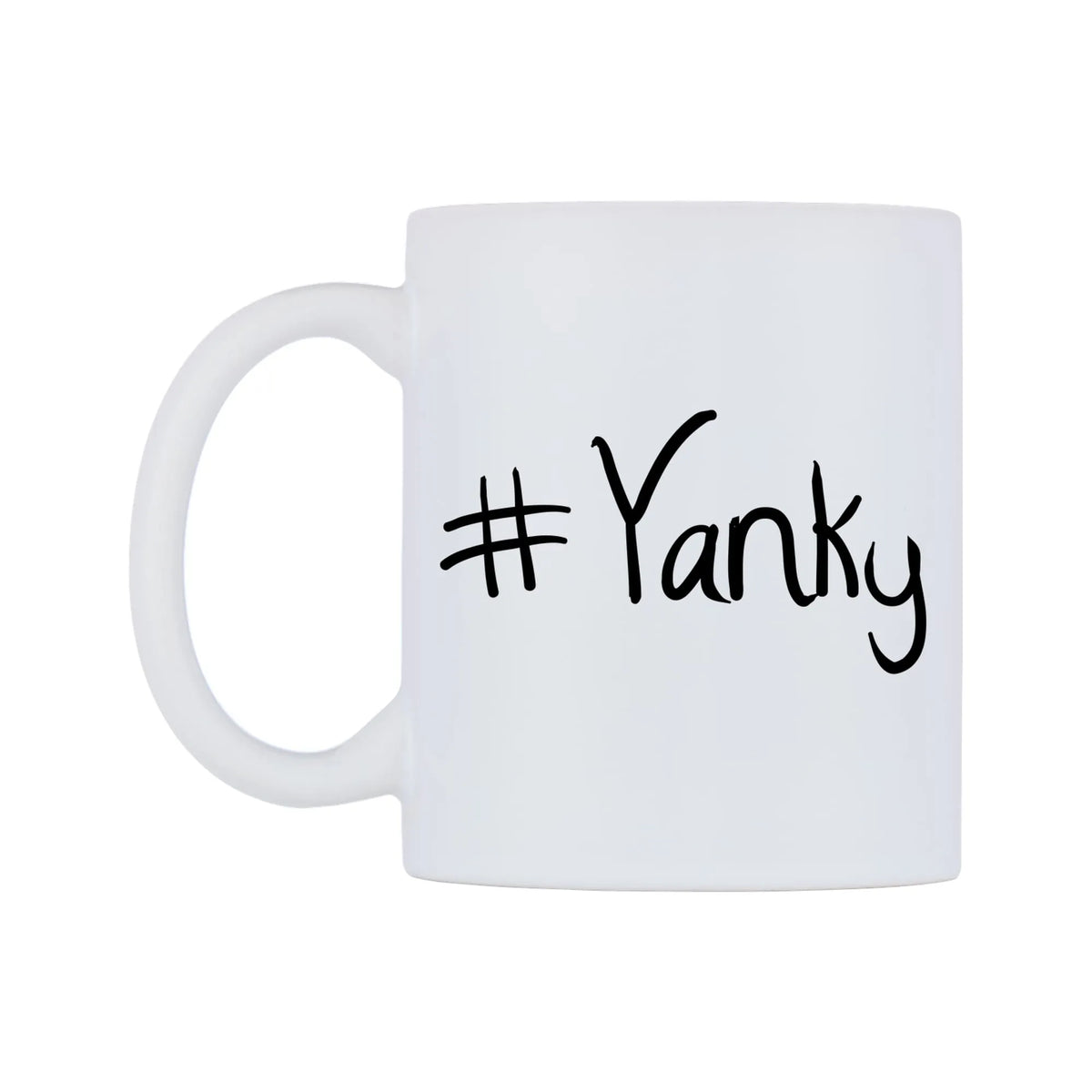 Yanky Mug — mug, right side, on a white background