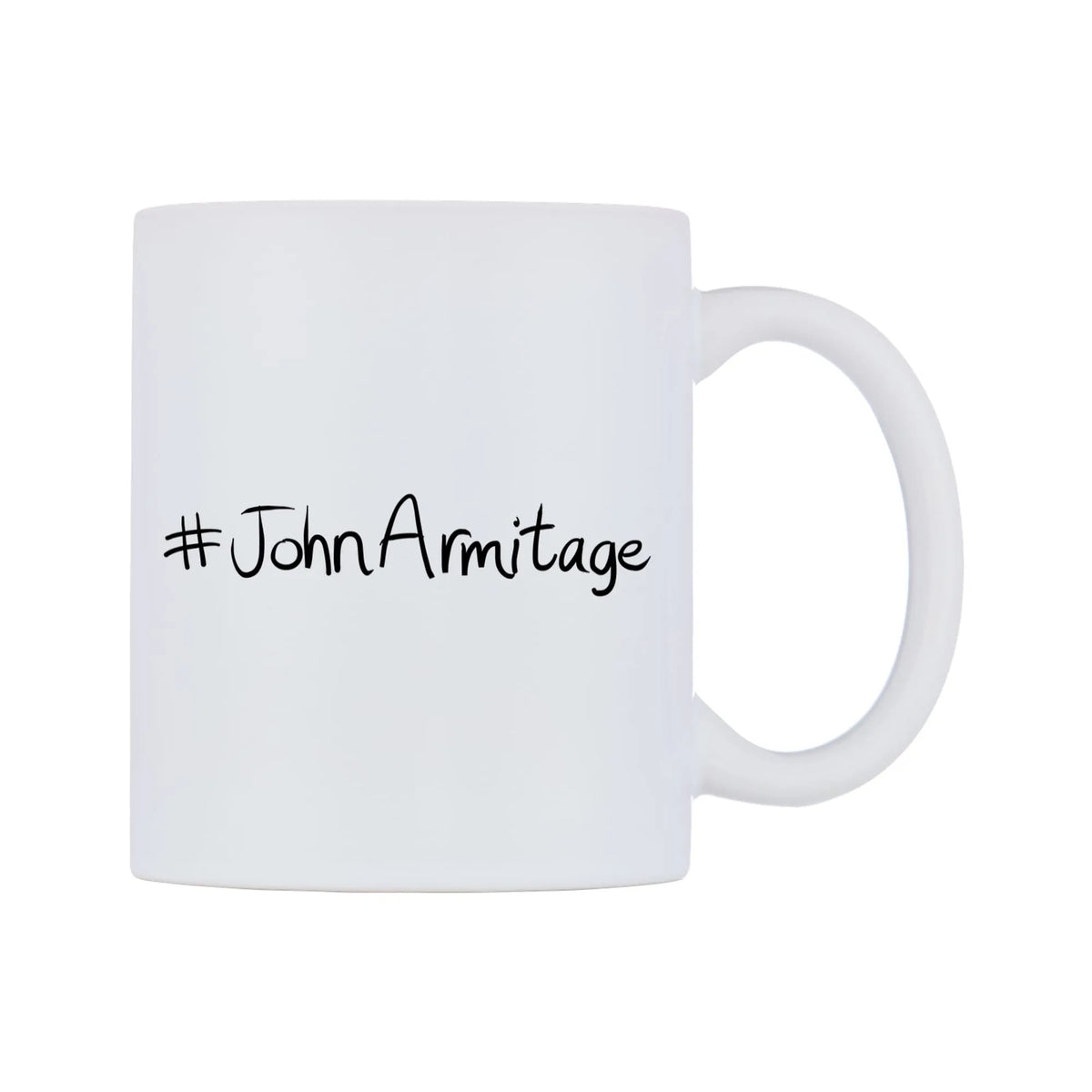 JohnArmitage Mug — mug, left side, on a white background
