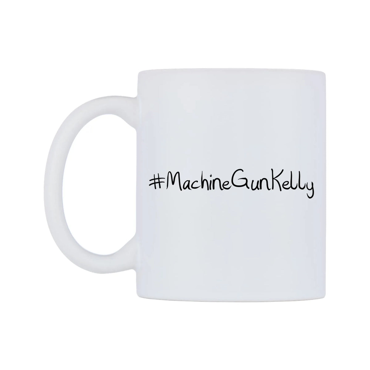 MachineGunKelly Mug — mug, right side, on a white background