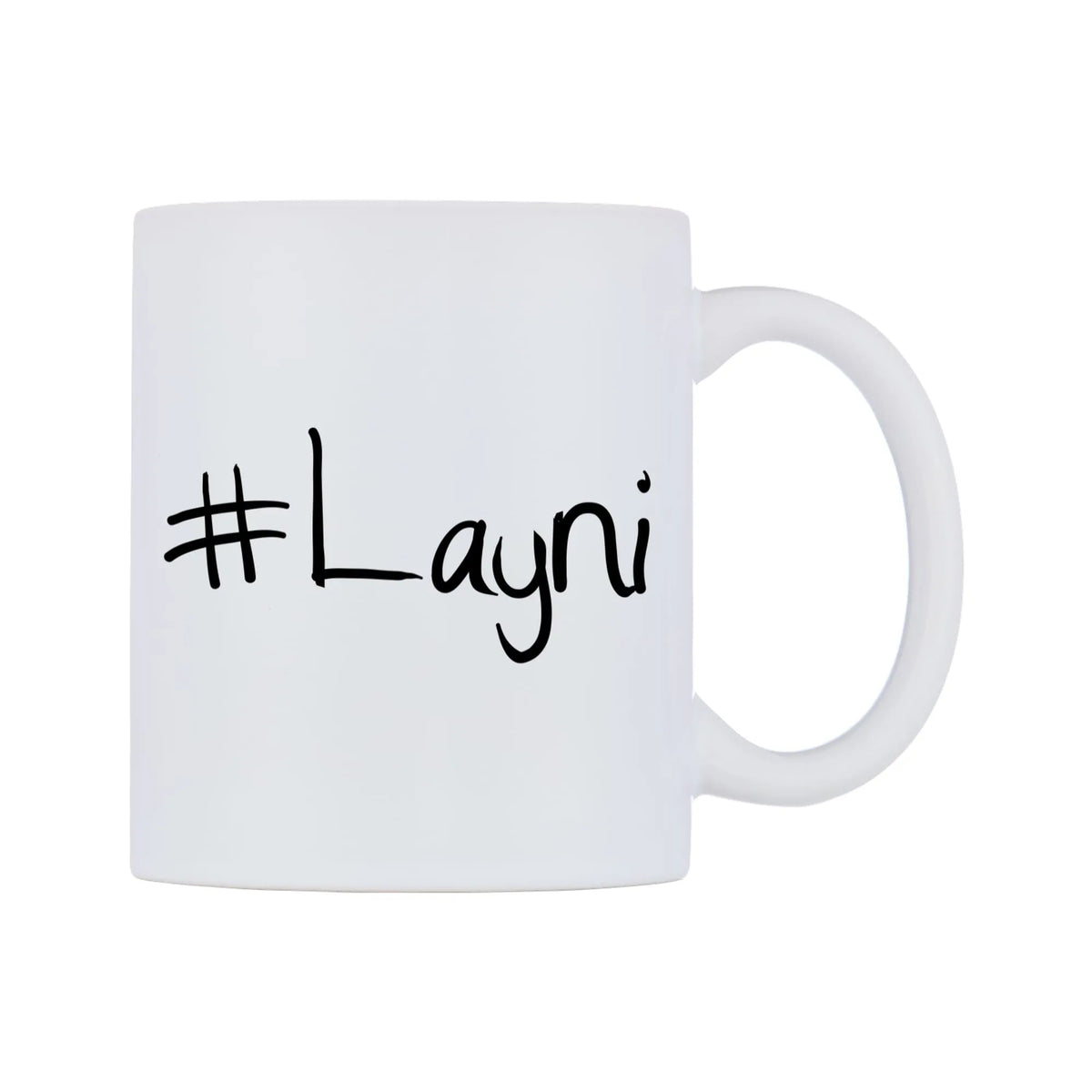 Layni Mug — mug, left side, on a white background