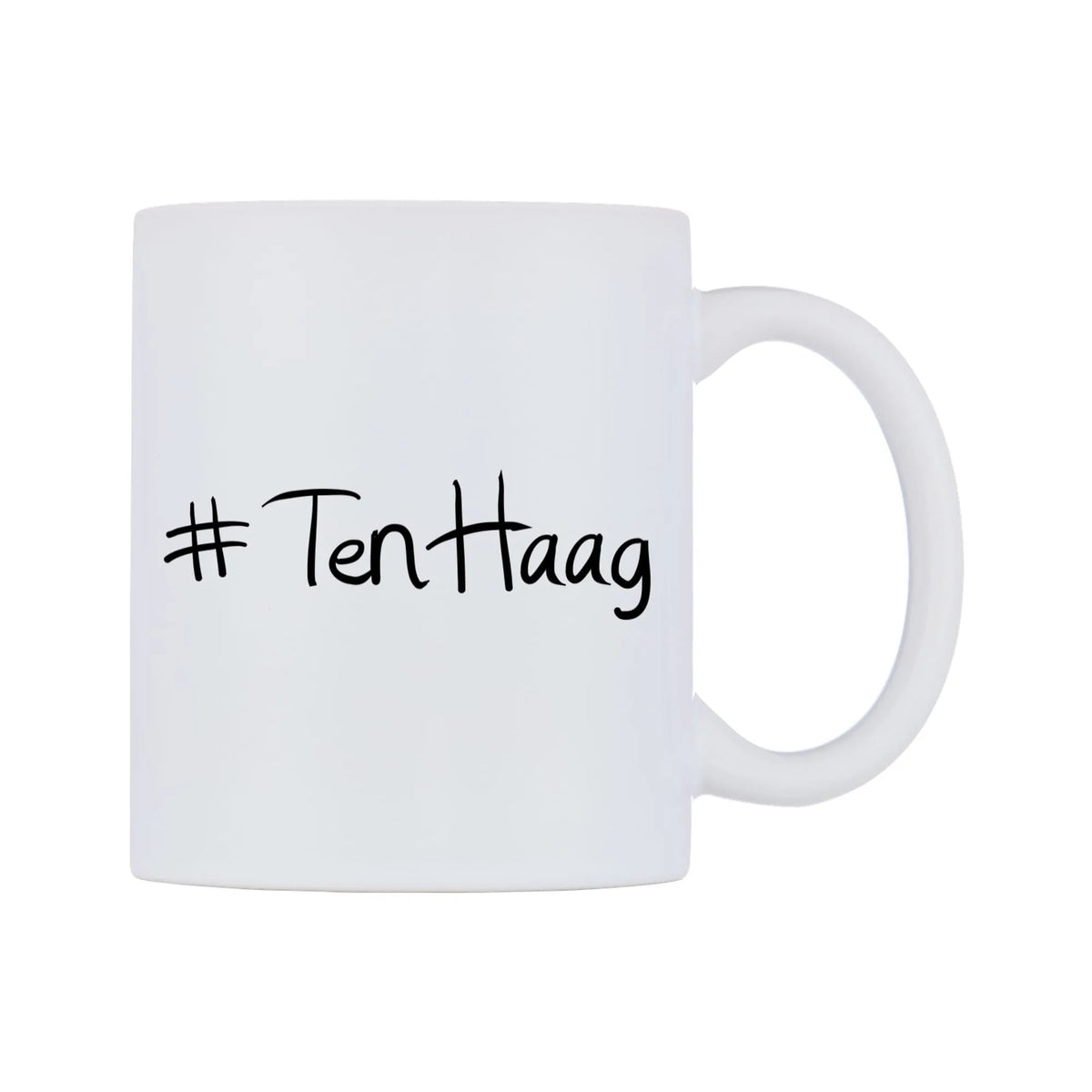 TenHaag Mug — mug, left side, on a white background