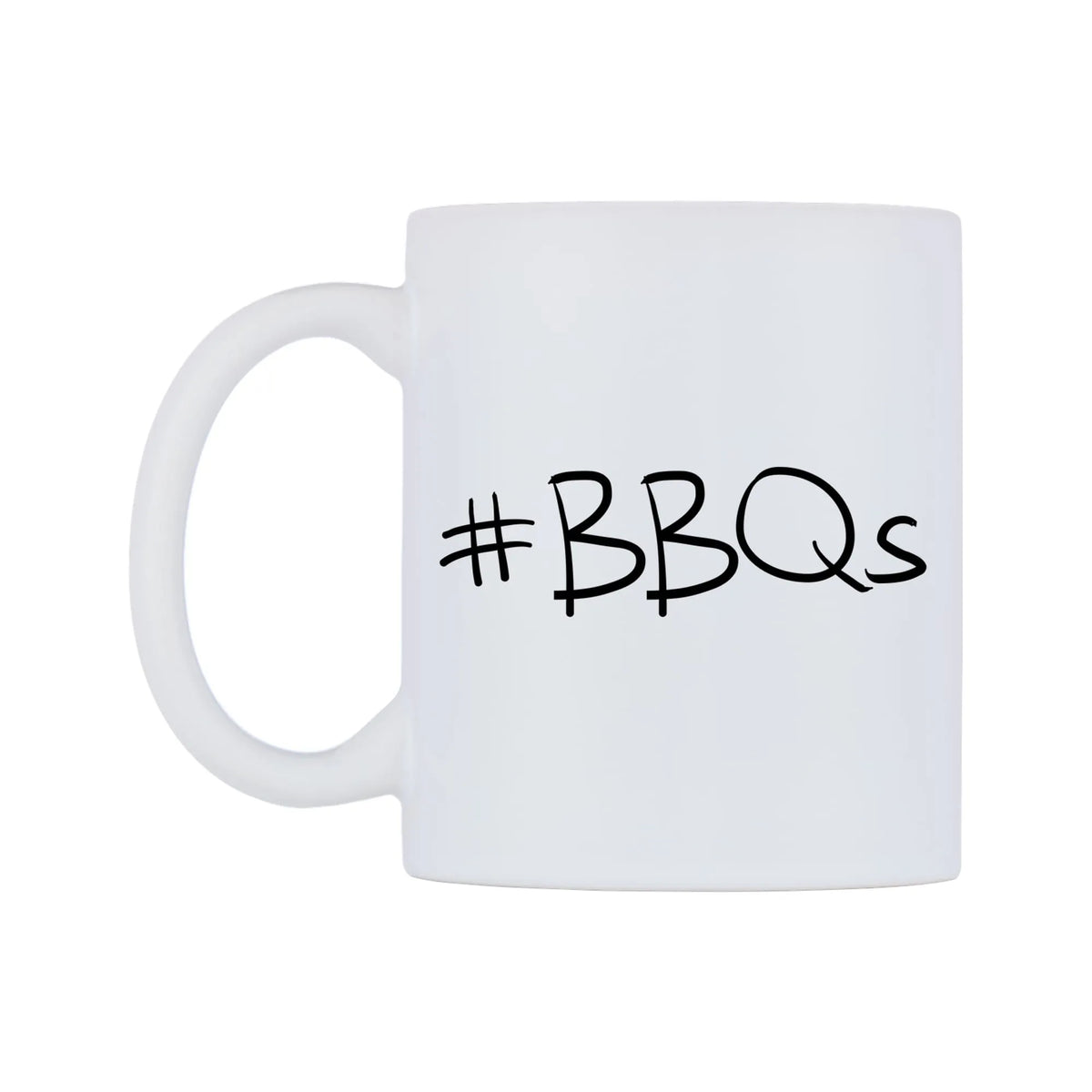 BBQs Mug — mug, right side, on a white background